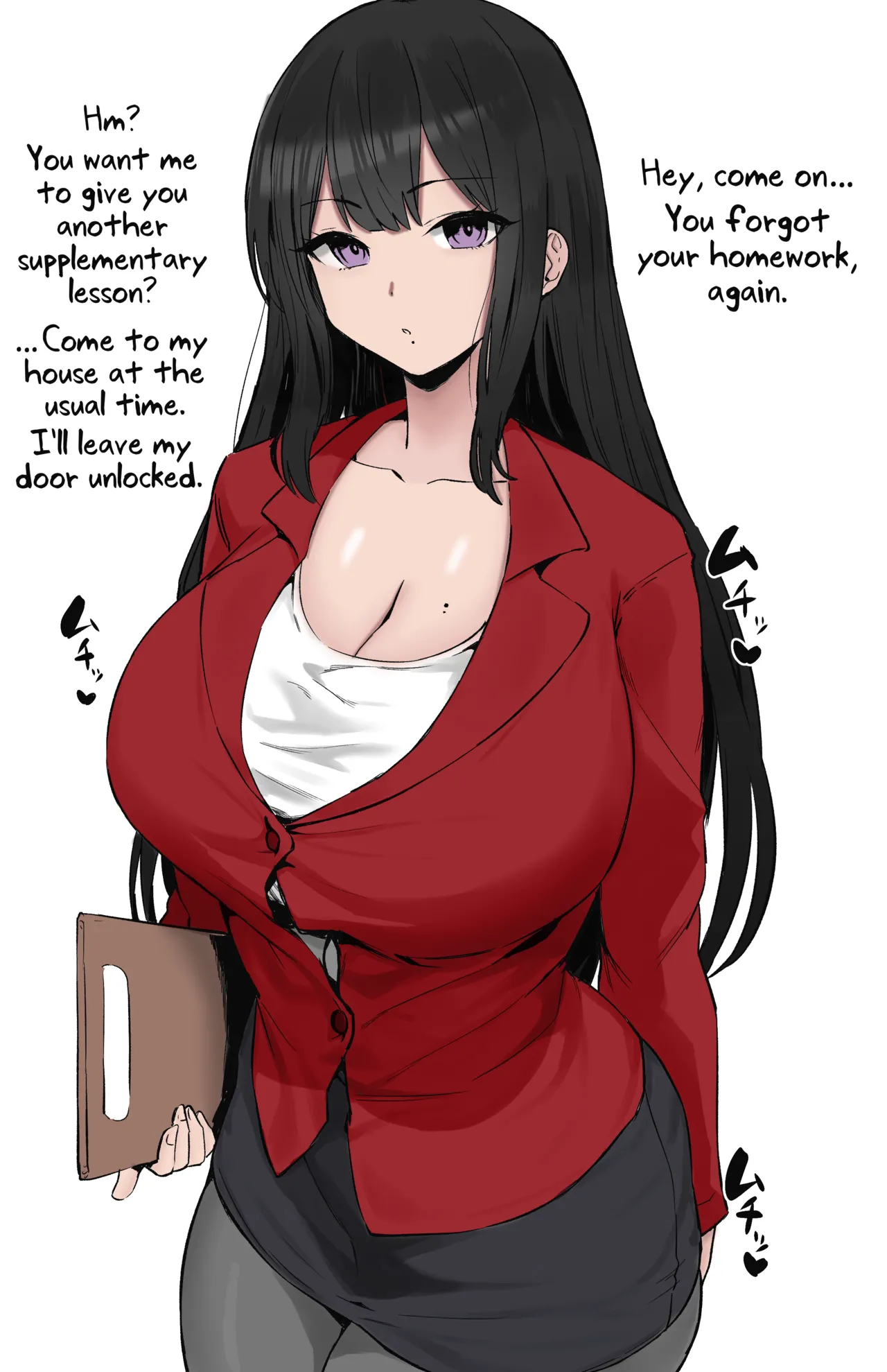 Muchimuchi Sensei | Voluptuous Teacher page 8 full