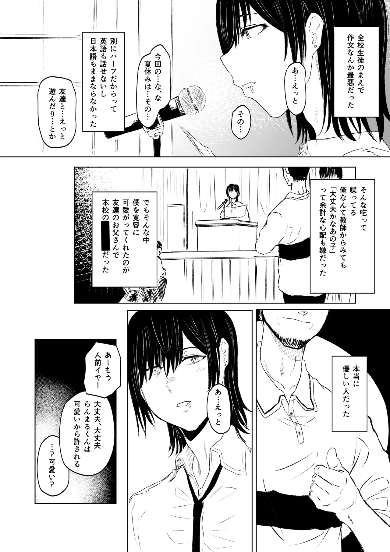 実録！マゾ男子学生らんまるちゃん page 4 full