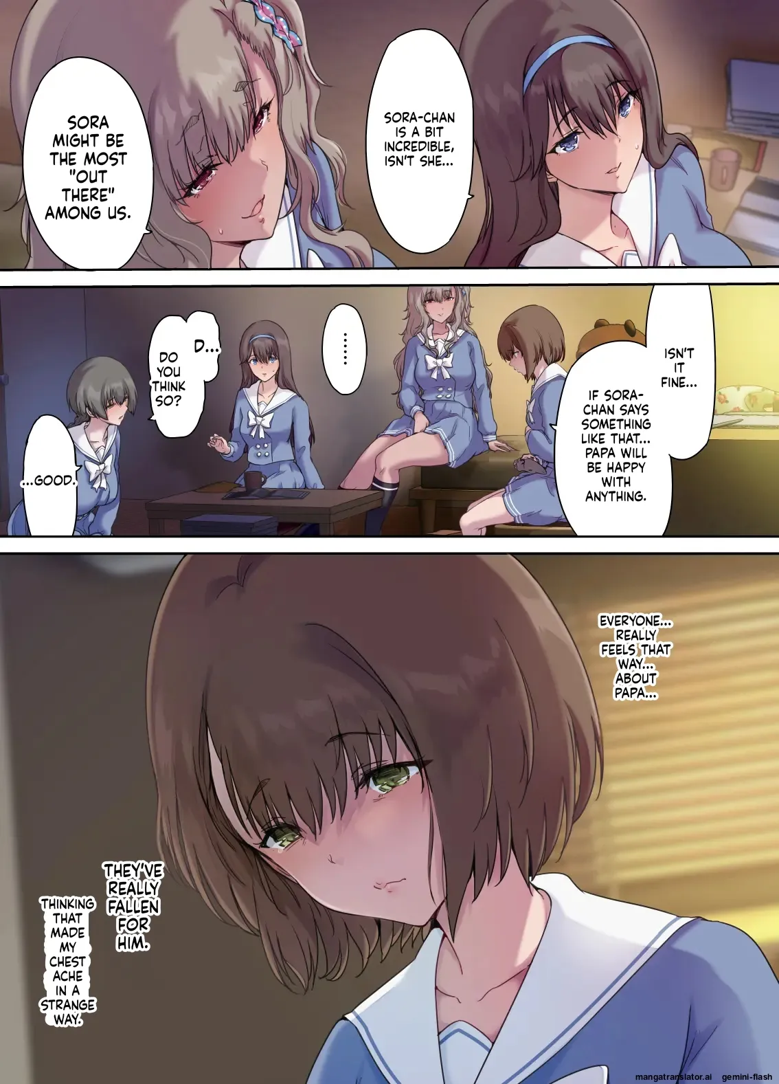 Daddy's Bedroom is a Hangout For His Daughter's Friends 4: Breeding page 4 full