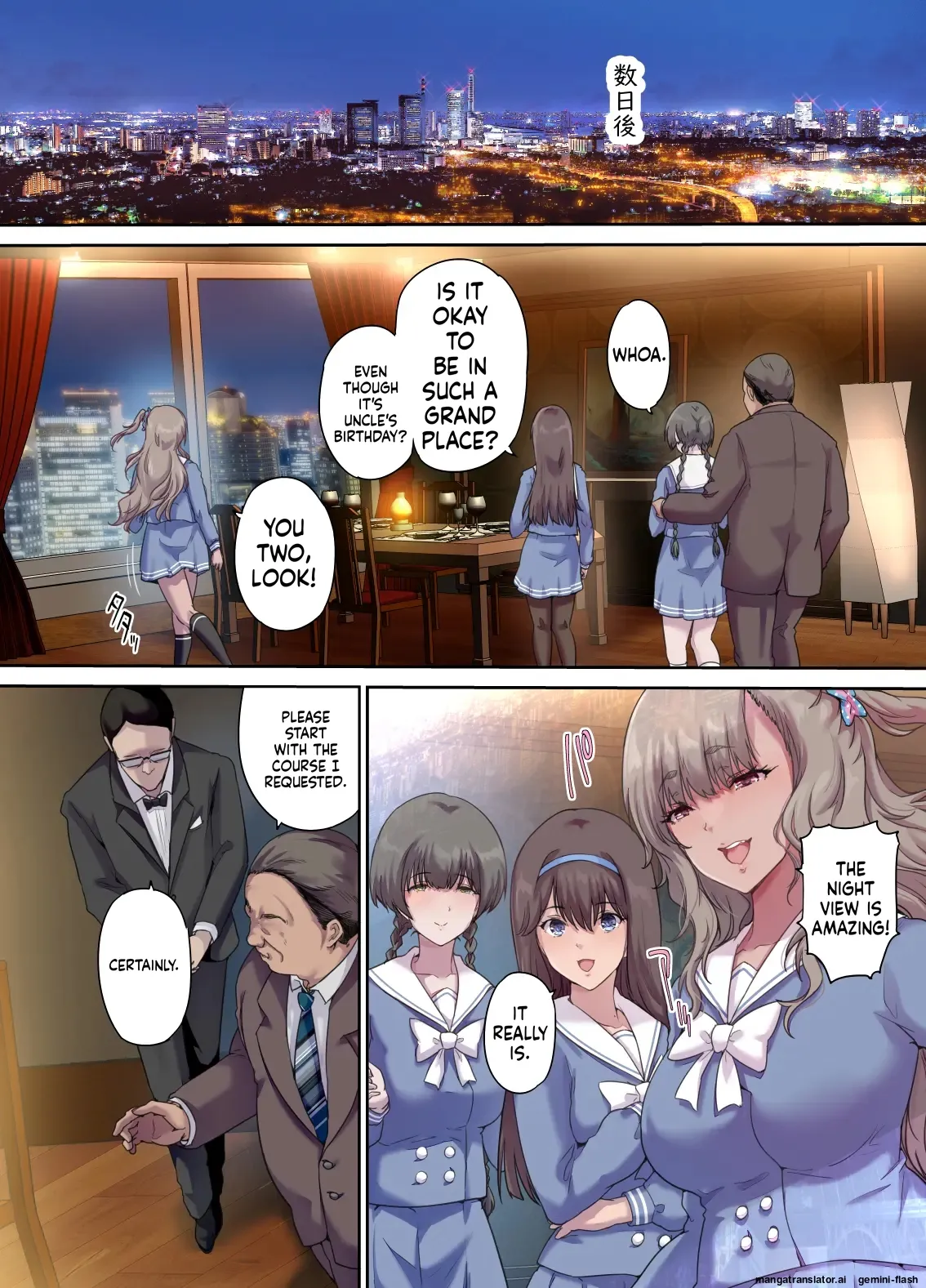 Daddy's Bedroom is a Hangout For His Daughter's Friends 4: Breeding page 7 full