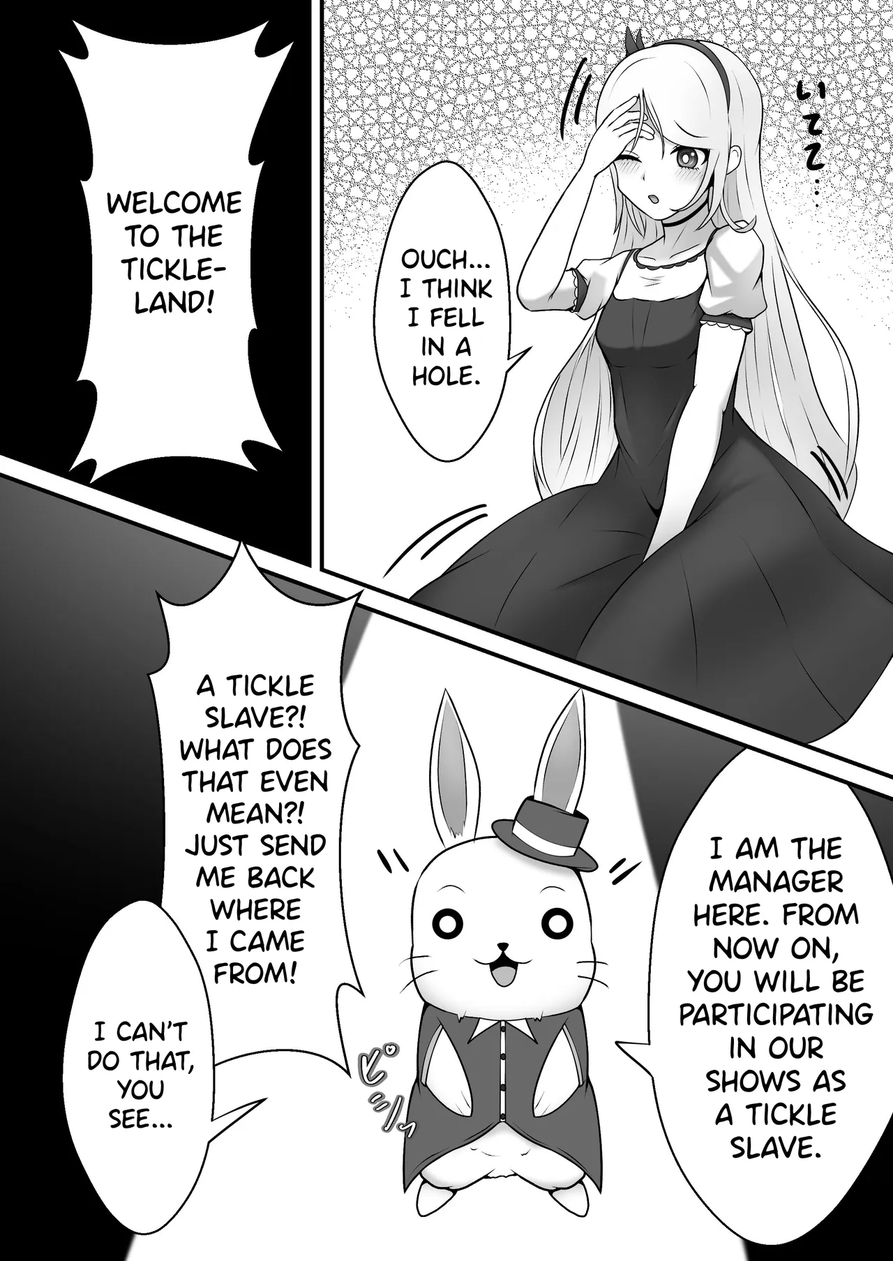 Bunny-chan in Tickleland | Kusuguri no Kuni no Bunny-chan page 6 full
