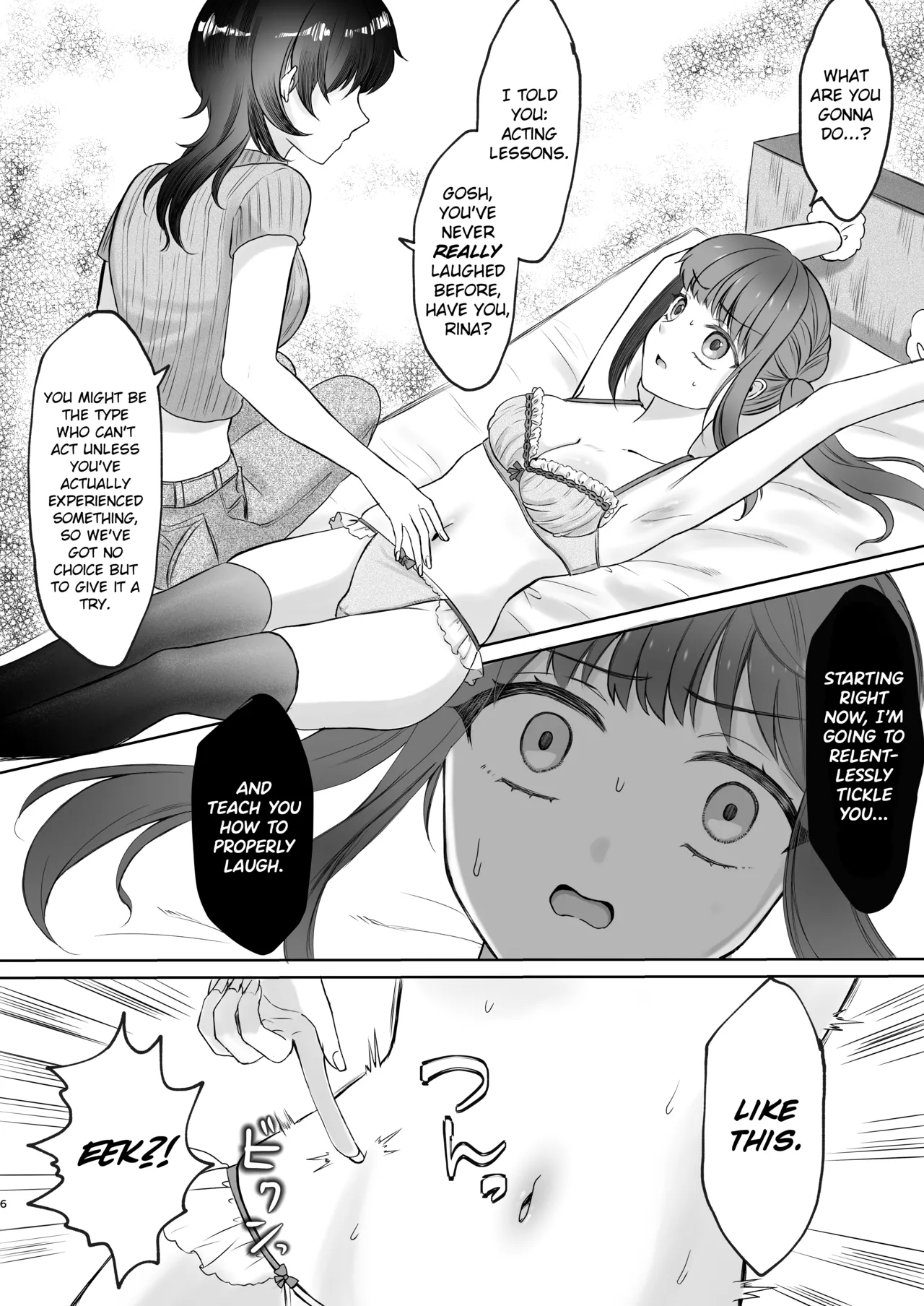 Tickle Endurance Lesson For The Cocky Girl: It Won't Stop Until You Follow The Script To The Letter! page 7 full