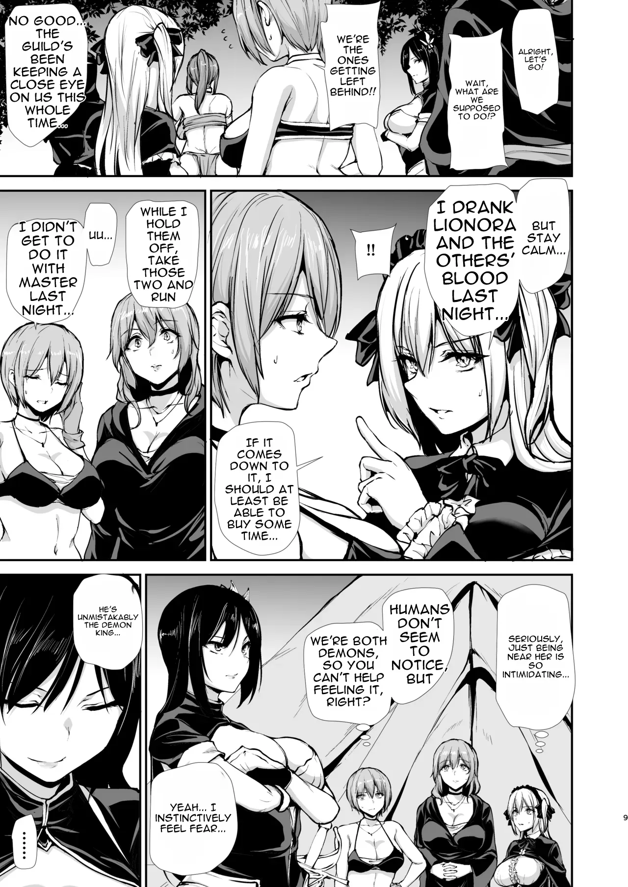 Isekai Harem Story 10 page 9 full