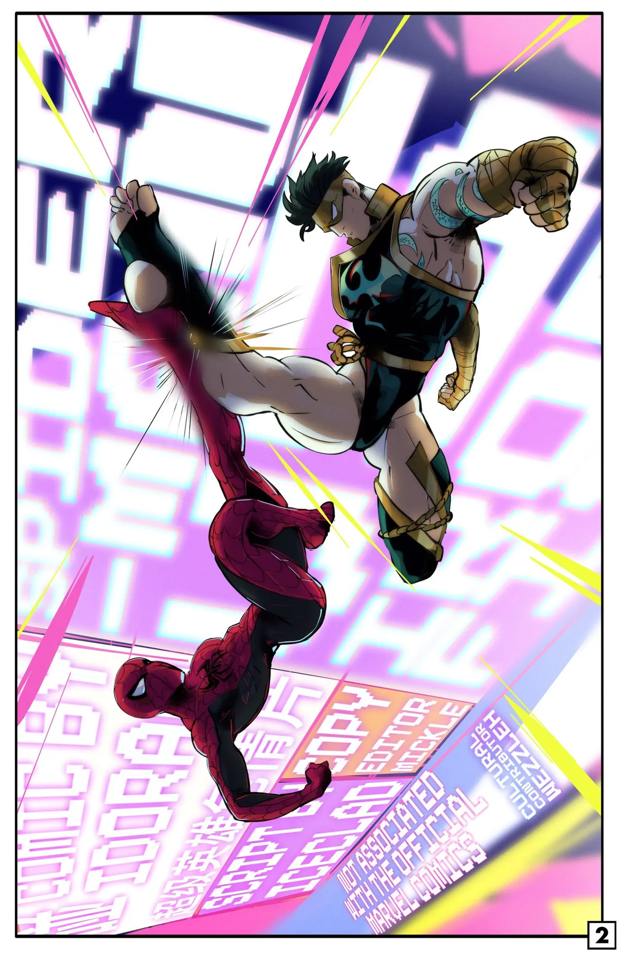 Here Comes:SPIDERMAN VS IRON FIST | 复仇者联盟故事:蜘蛛侠VS铁拳 page 3 full