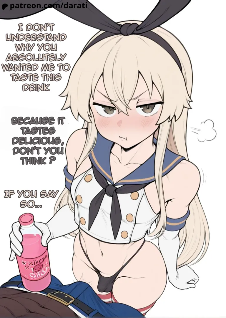 Shimakaze and the magic drink page 1 full
