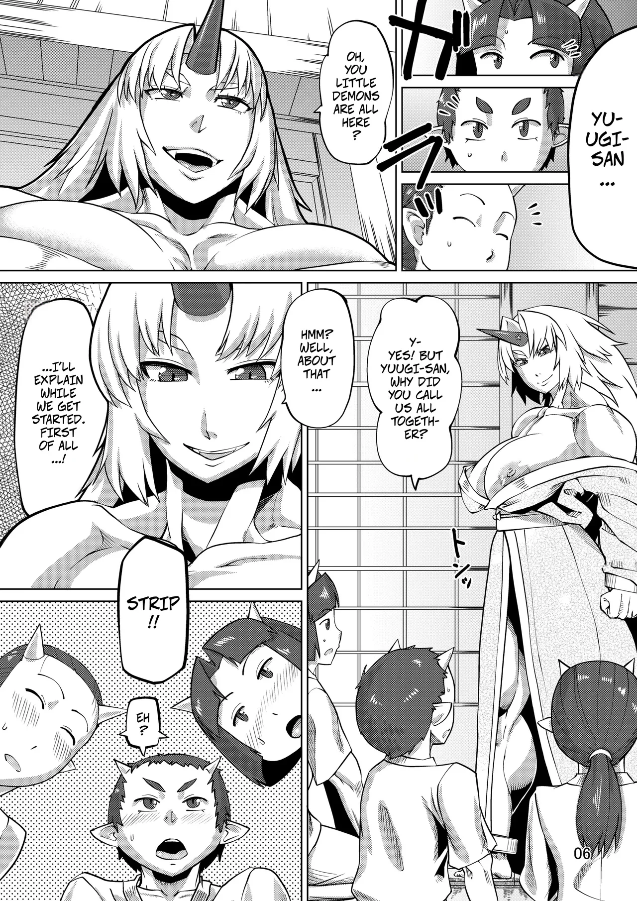 The Three Oni's Instant Loss -- Sanki Hissatsu page 5 full