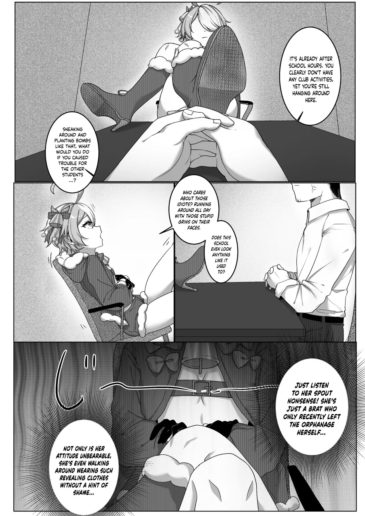 Bad Girl Sin Mal's Training Time page 6 full