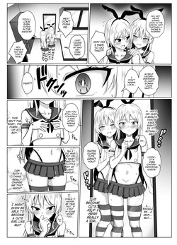 [Ochaduke (Baret)] Shimakaze-kun ni Natte Shimakaze-kun to Ecchi Shi Chau Hon (Kantai Collection -KanColle-) [English] [mysterymeat3] [Digital] — page 11