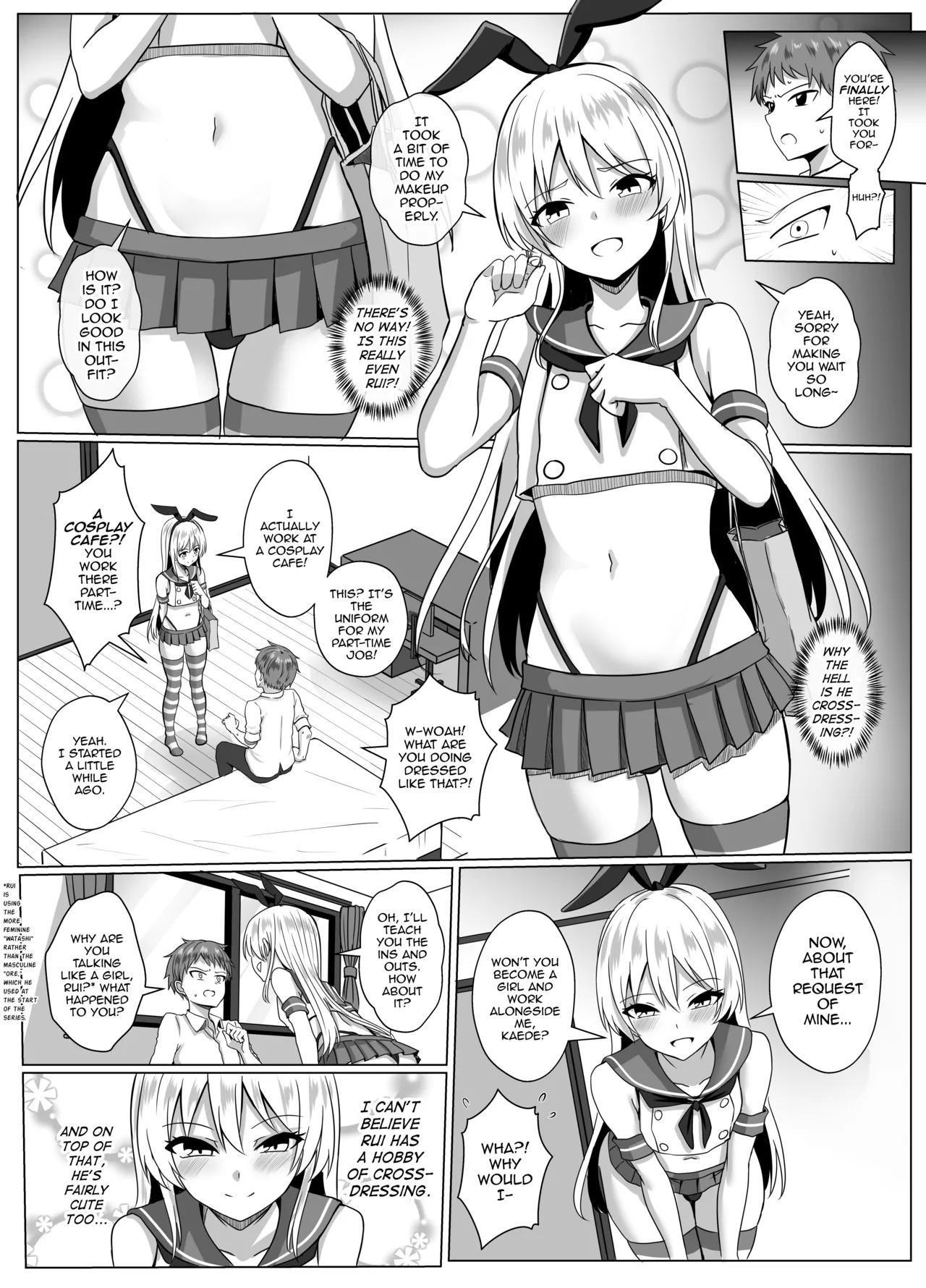 Shimakaze-kun ni Natte Shimakaze-kun to Ecchi Shi Chau Hon page 6 full