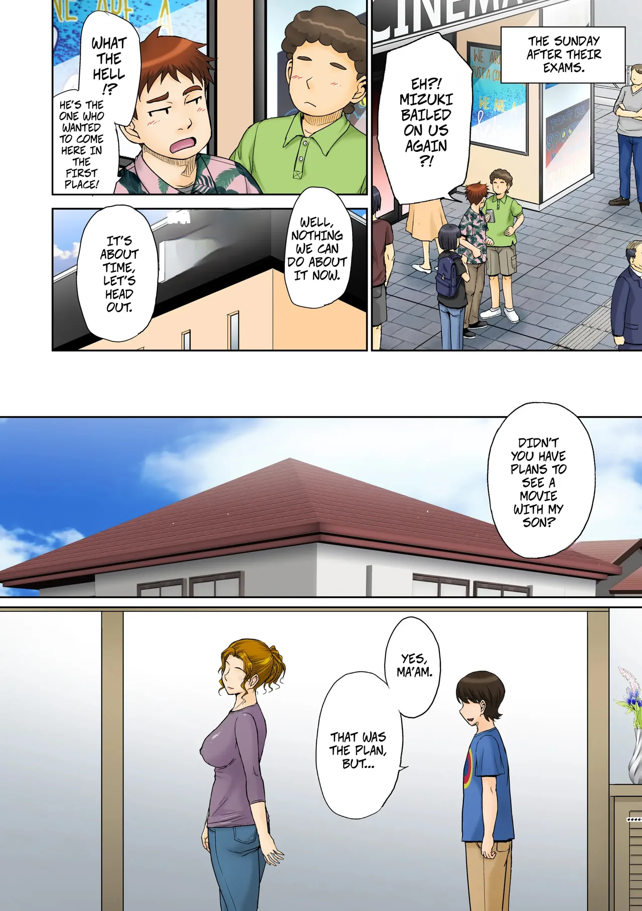 A Certian MILF Loving Man's Love Affair File 01 -- Toaru Jukujo Zuki Danshi no Love Hame Koukanroku File 01 page 5 full