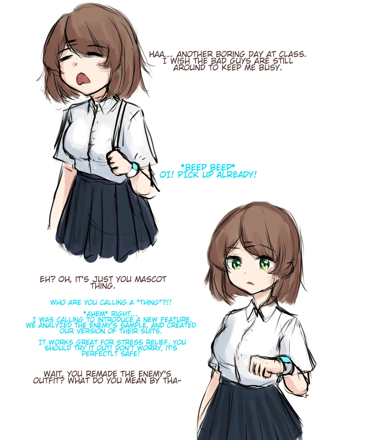 Cocos Day Off page 1 full