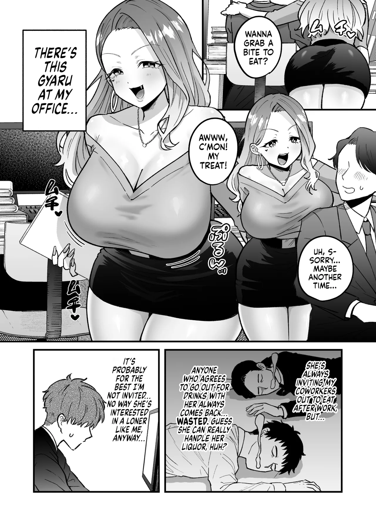 Shokuba no Gal ga Dosukebe Succubus Dattan dakedo?! ー The Office Gyaru Was A Slutty Succubus This Whole Time?! page 3 full