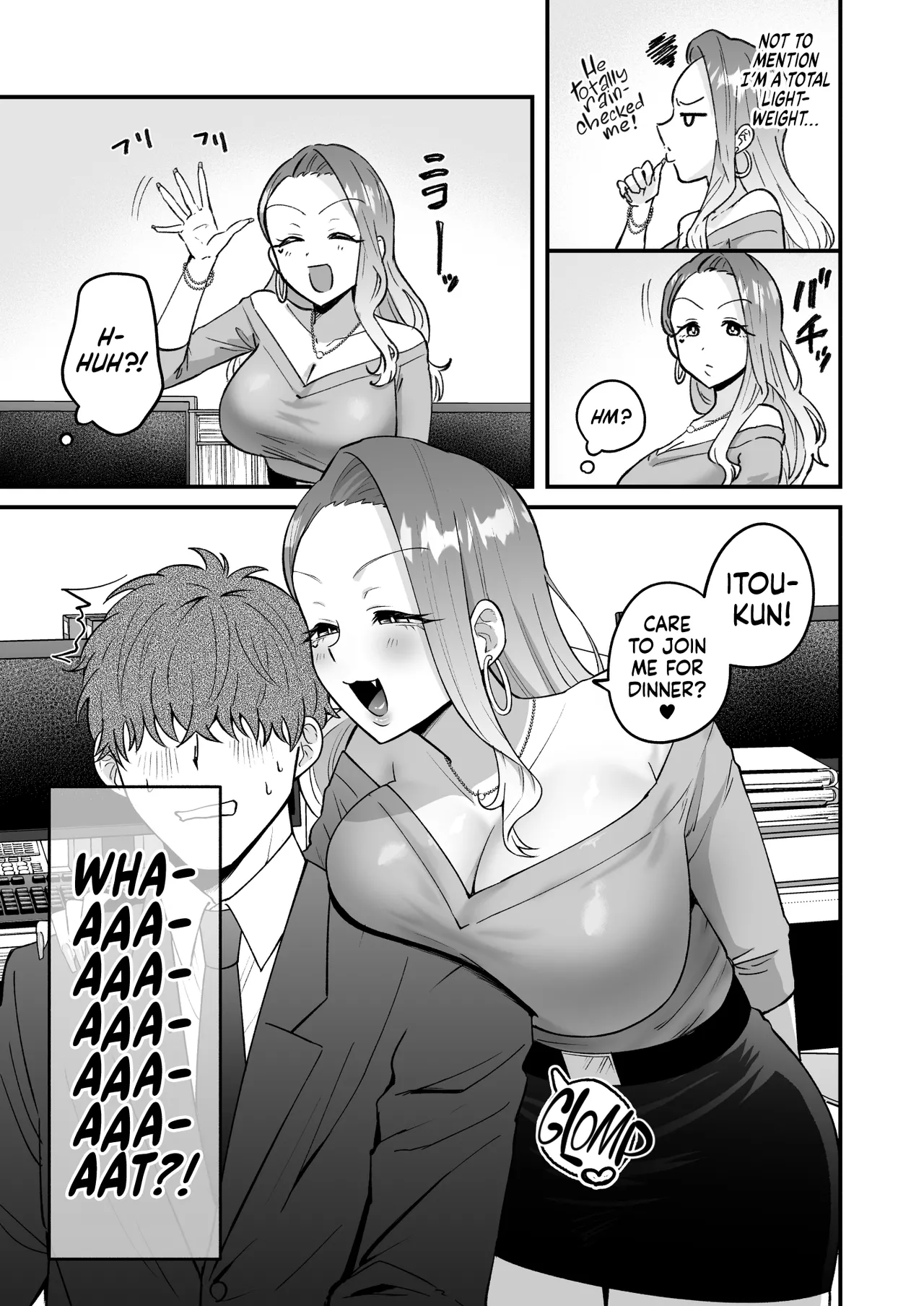 Shokuba no Gal ga Dosukebe Succubus Dattan dakedo?! ー The Office Gyaru Was A Slutty Succubus This Whole Time?! page 4 full