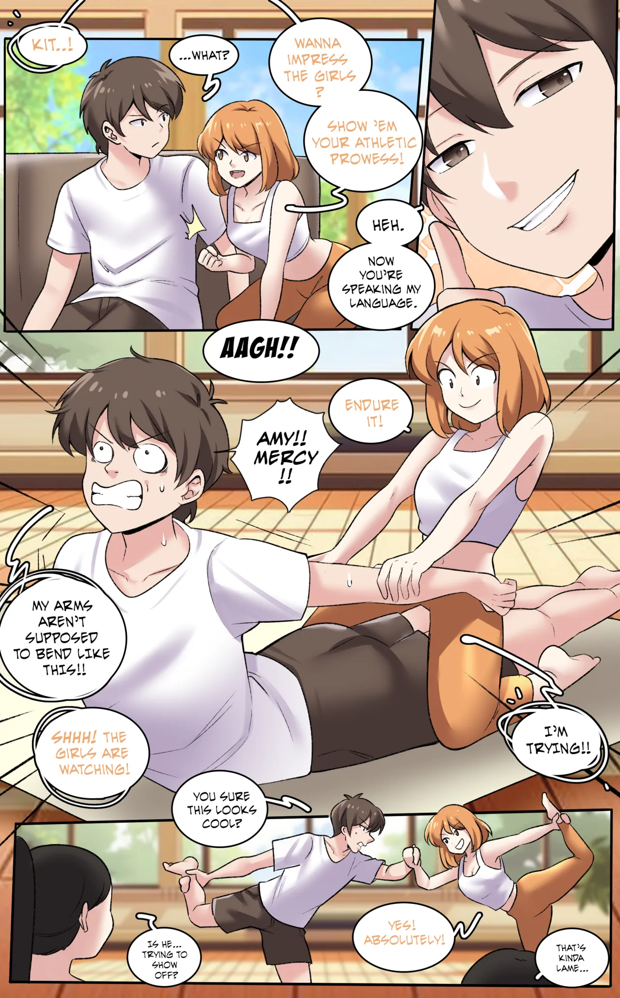 My Little Sister, Amy Chapter 6 page 3 full