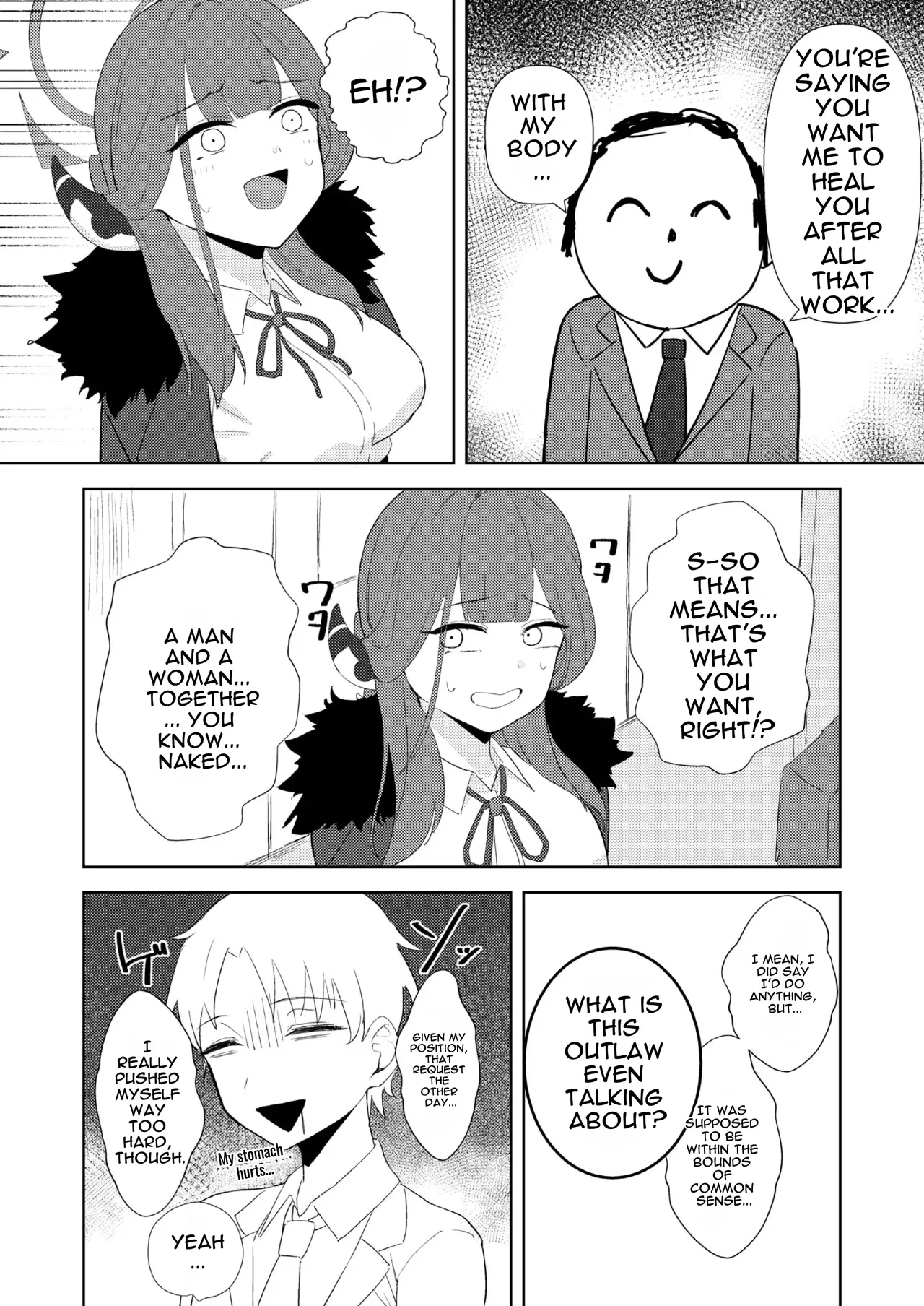 Rikuhachima Shachou to Himitsu no Keiyaku - secret contract page 4 full