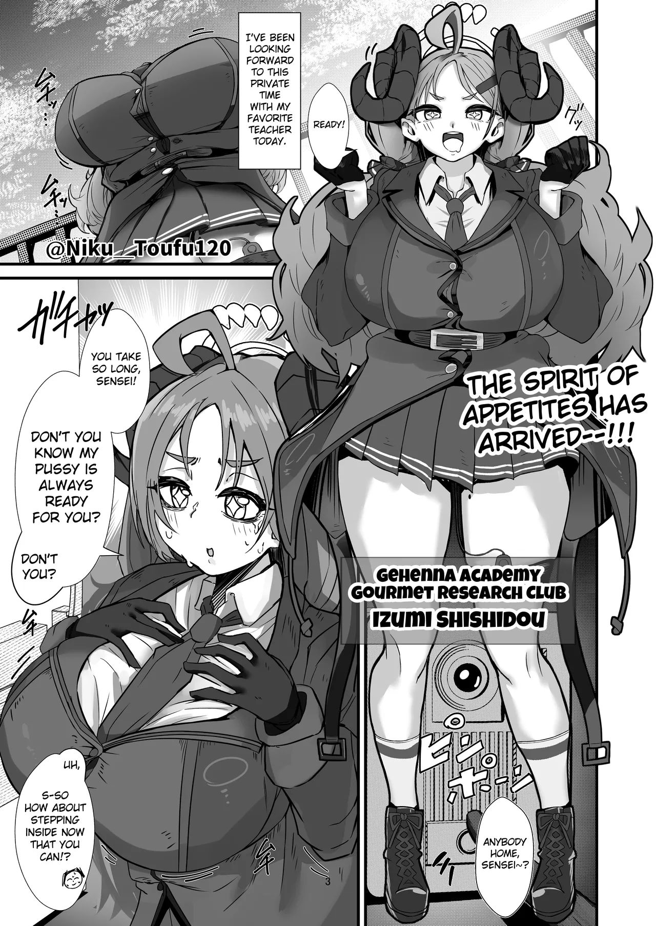 Give Me More of that White Stuff, Sensei | Sensei Shiroi Are Motto Choudai page 3 full
