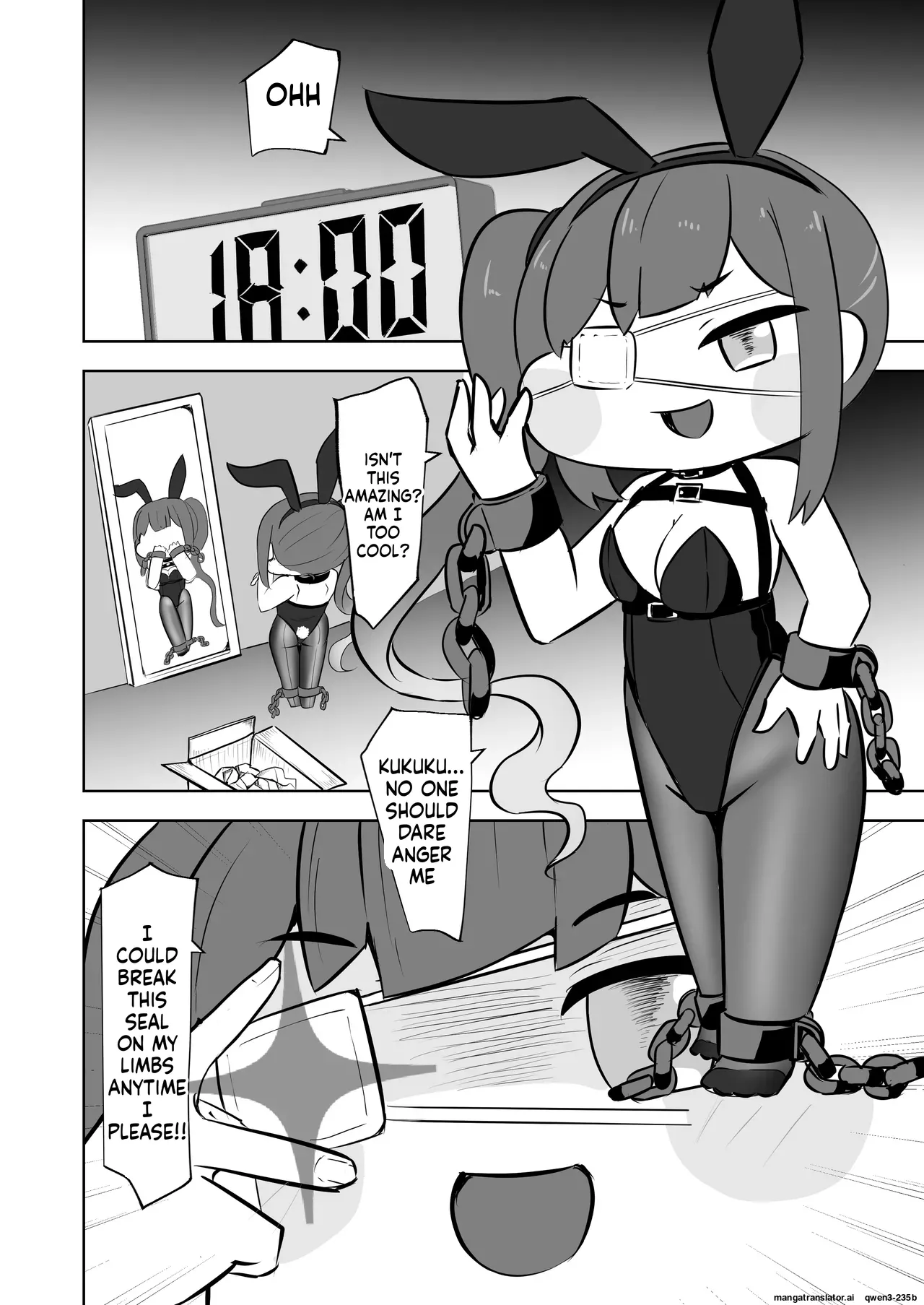 ​Kinki no kusari ni tsungareshi ware, shin-en ni te shuuen no dokushou wo suru ohanashi ~Jibaku kousoku onanii wo shiteitara dondon kairaku no numa ni hamatte shimatta~ page 5 full