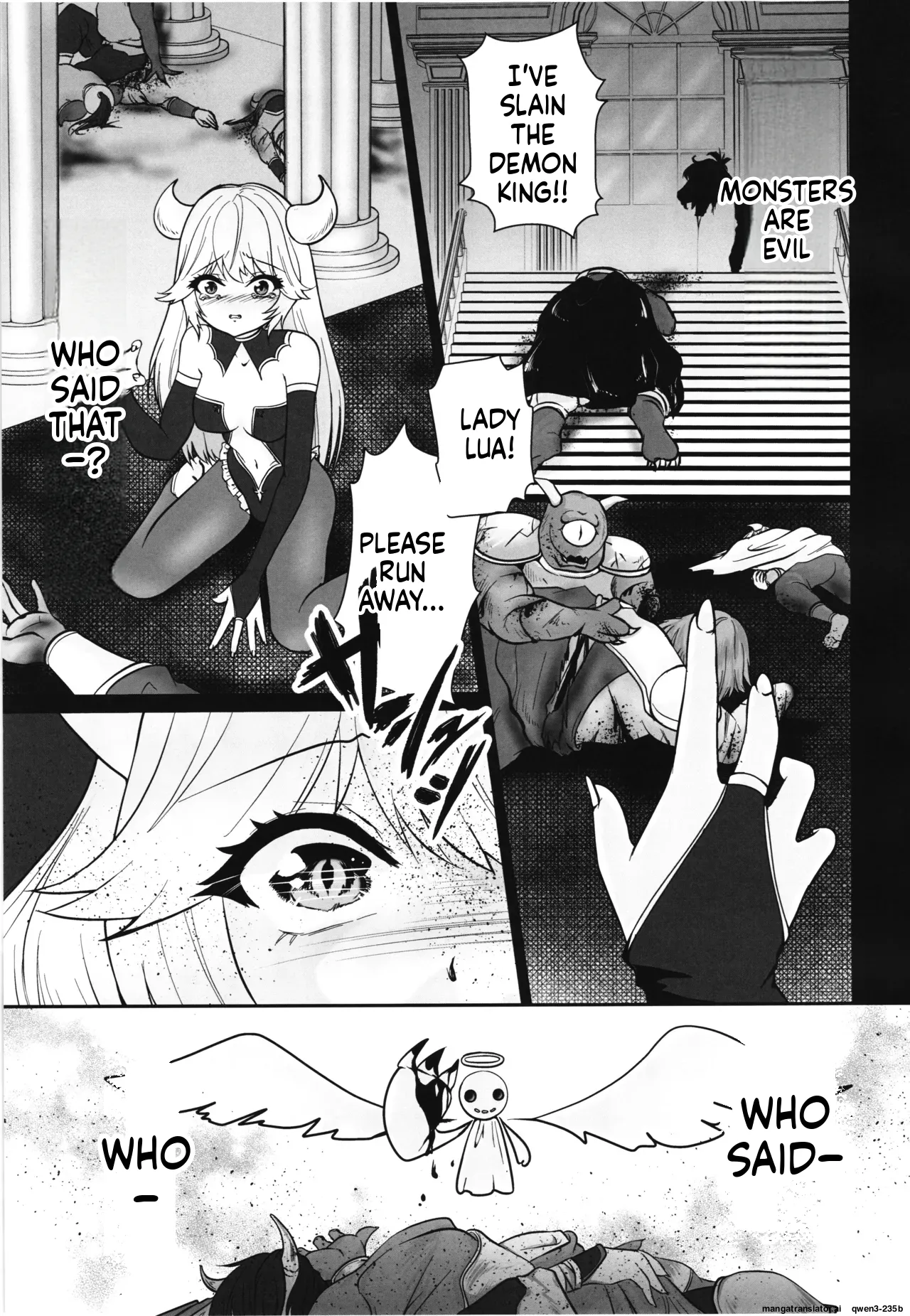 Zangyaku Tenshi no Kairaku Choukyou ~Mazoku no Hime Shokushu Seirei Mesuana Ochi~ page 3 full