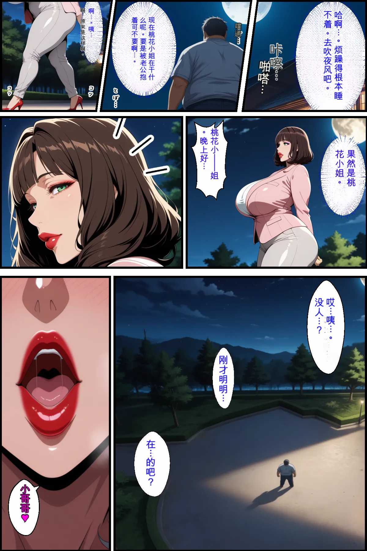 爆乳人妻サキュバス_38_もキッツい熟サキュバスも_淫紋堕ちさせてラブラブする話（机翻） page 4 full