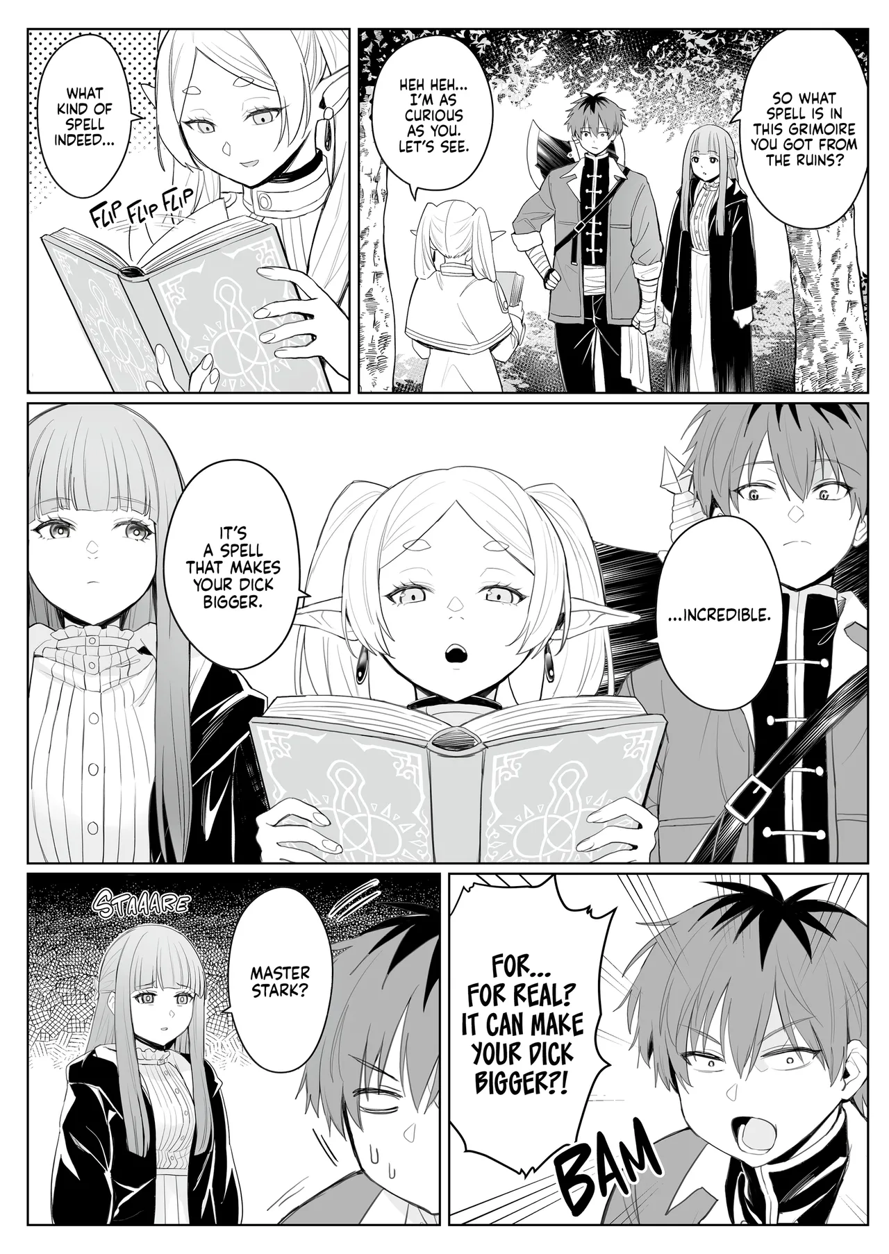 Chinchin ga Ookiku Naru Mahou | A Spell That Makes Your Dick Bigger page 2 full