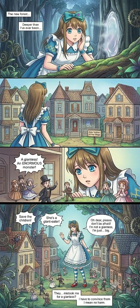dollhouse kuni no alice AI GENERATED page 2 full