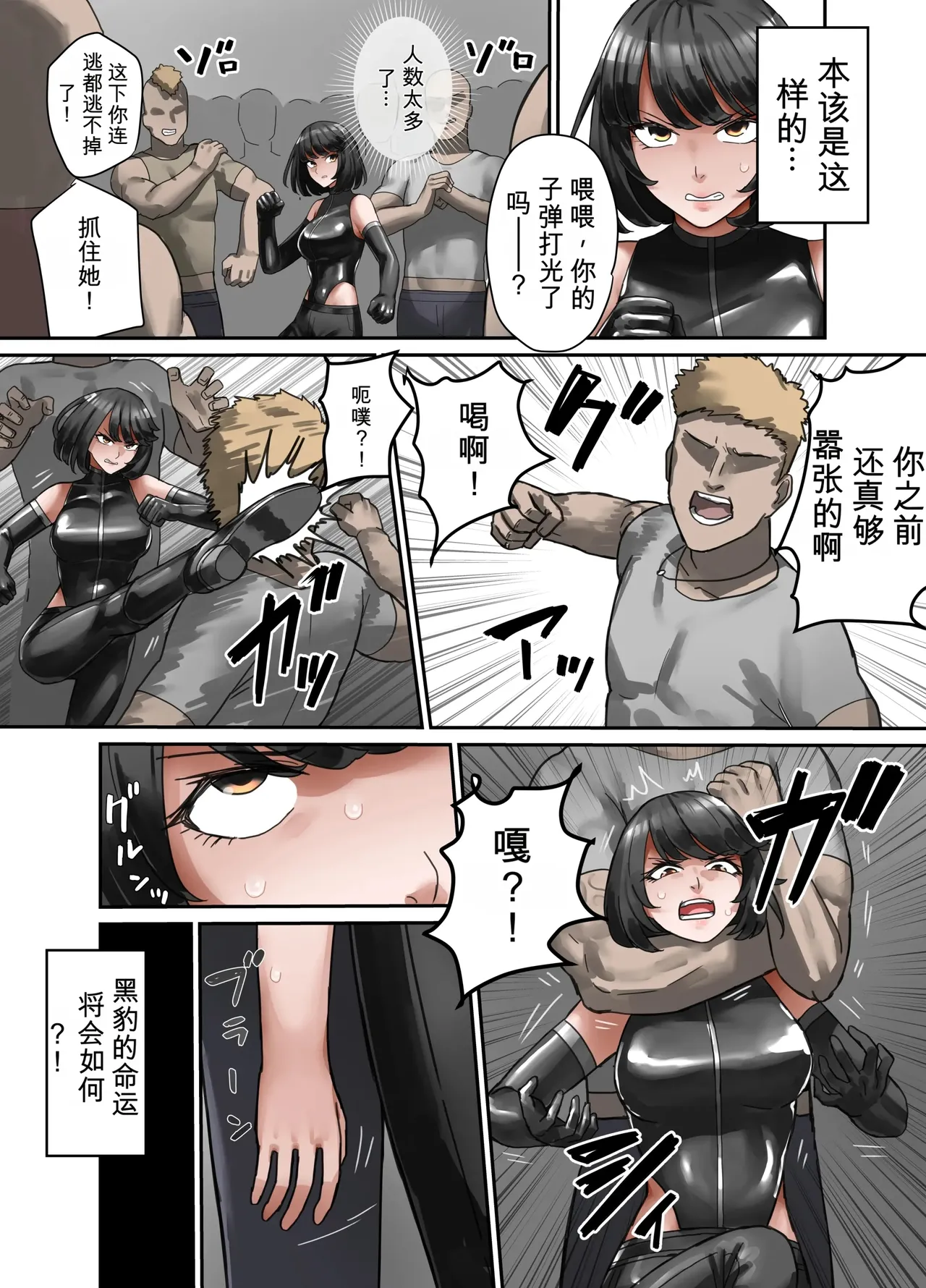 Blank Panther, The Chivalrous Female Thief page 3 full