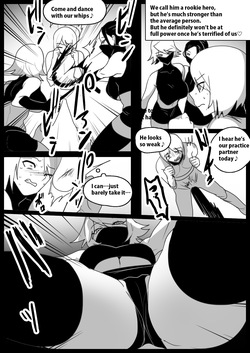 [The Nation of Head Scissors (Toppogi)] A Lesson on How to Break and Corrupt Captured Heroes by Female Fighters [English] — page 13