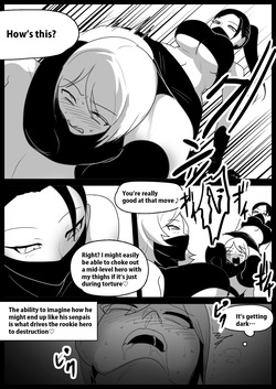 [The Nation of Head Scissors (Toppogi)] A Lesson on How to Break and Corrupt Captured Heroes by Female Fighters [English] — page 15