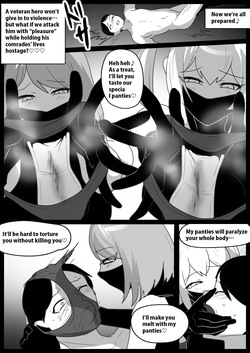 [The Nation of Head Scissors (Toppogi)] A Lesson on How to Break and Corrupt Captured Heroes by Female Fighters [English] — page 22