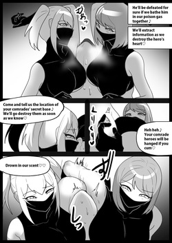 [The Nation of Head Scissors (Toppogi)] A Lesson on How to Break and Corrupt Captured Heroes by Female Fighters [English] — page 23