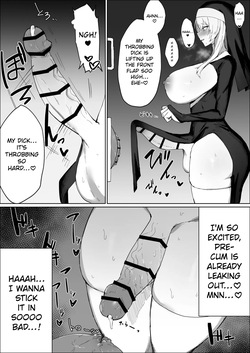 [Kataku no Hito (Muso)] The Story Of A Futanari Nun Jerking Off In The Confessional Booth — page 11