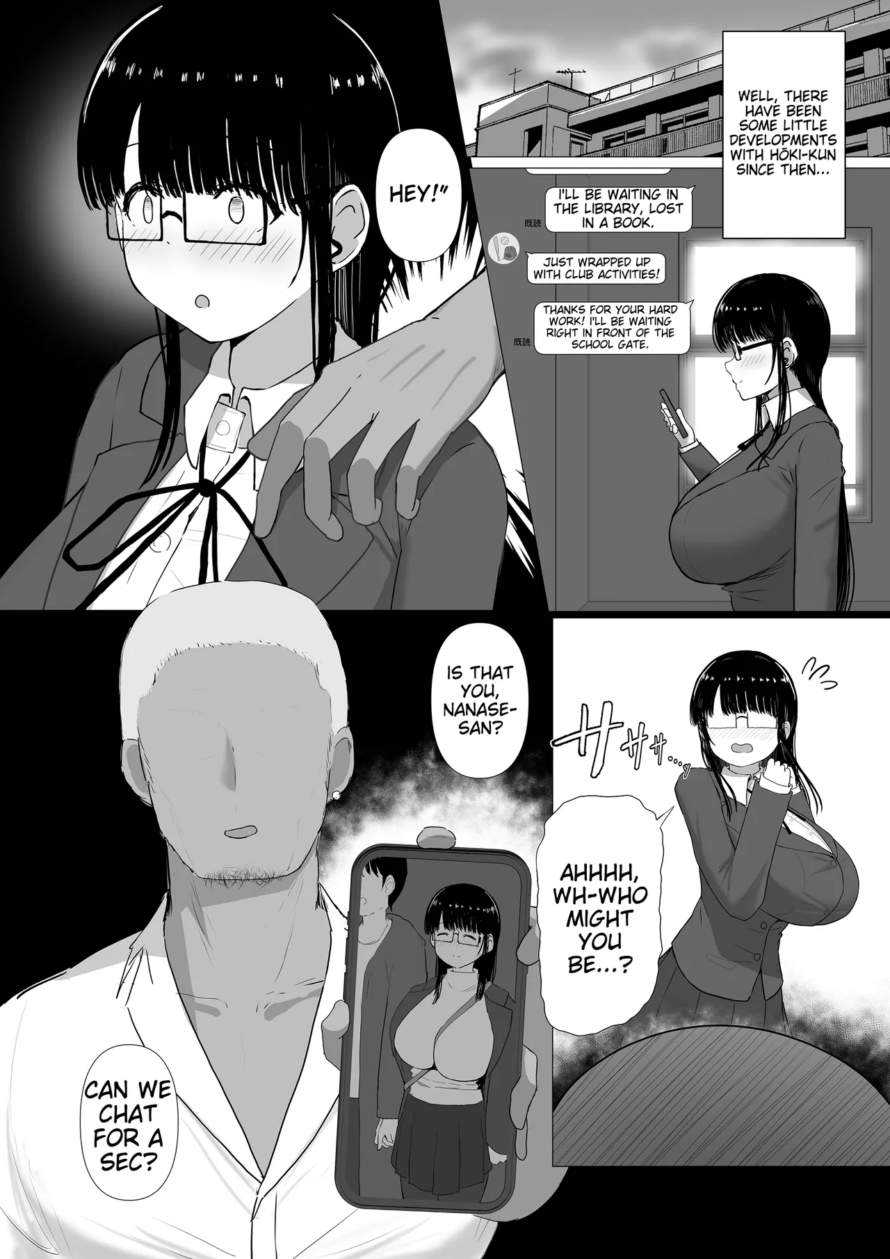 A timid, plain-looking woman with big breasts is swept away and falls into the trap of becoming a playboy's sex friend page 7 full