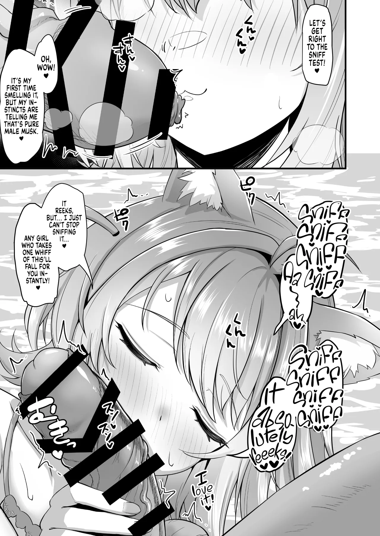 Onegaishimasu!! Ikkai dake de Ii no de Toriaezu Kaide Kudasai 4 ー Please! Just Once Is Fine, So Smell My Dick! 4 page 4 full