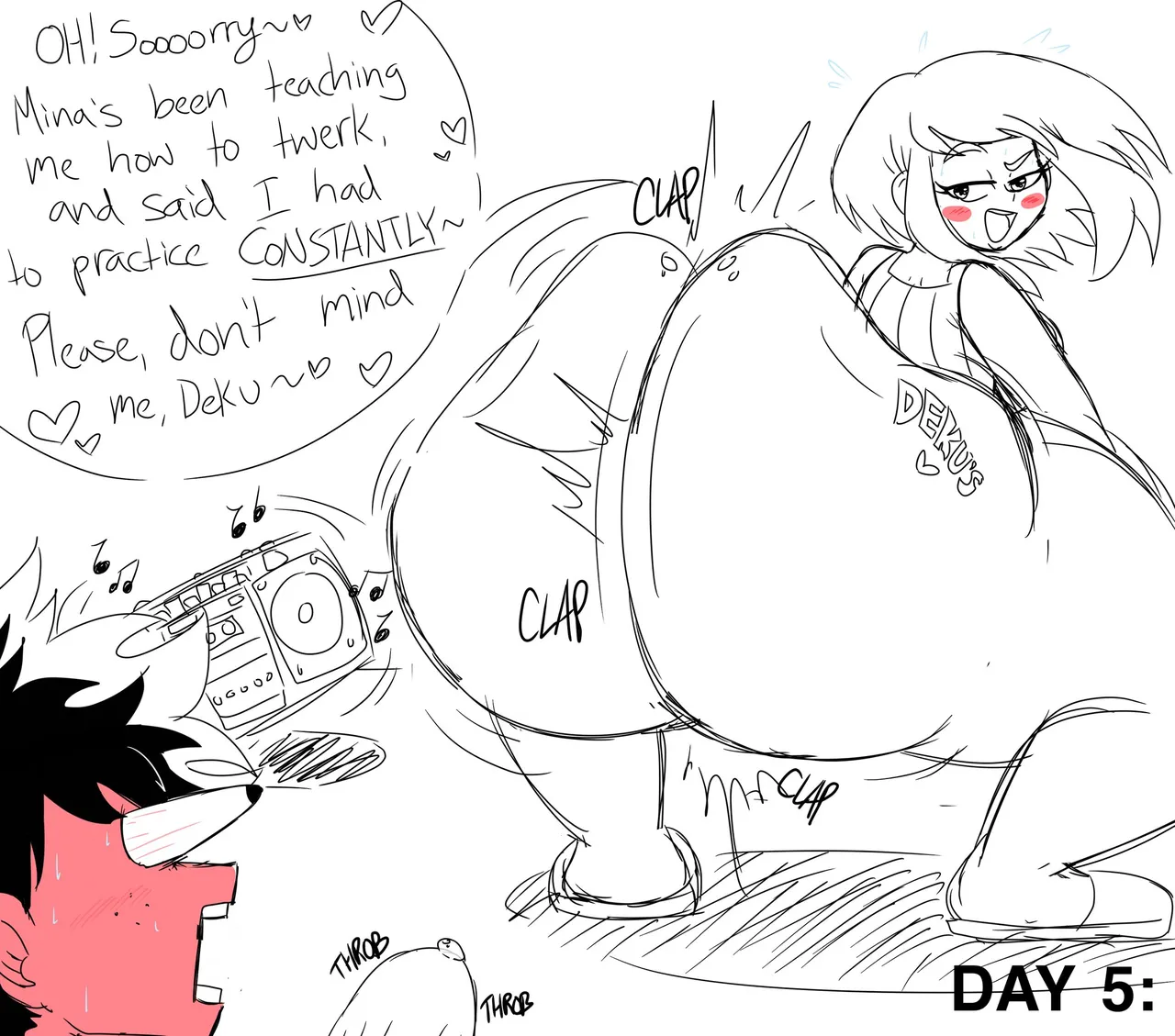 Deku's No Nut November page 5 full