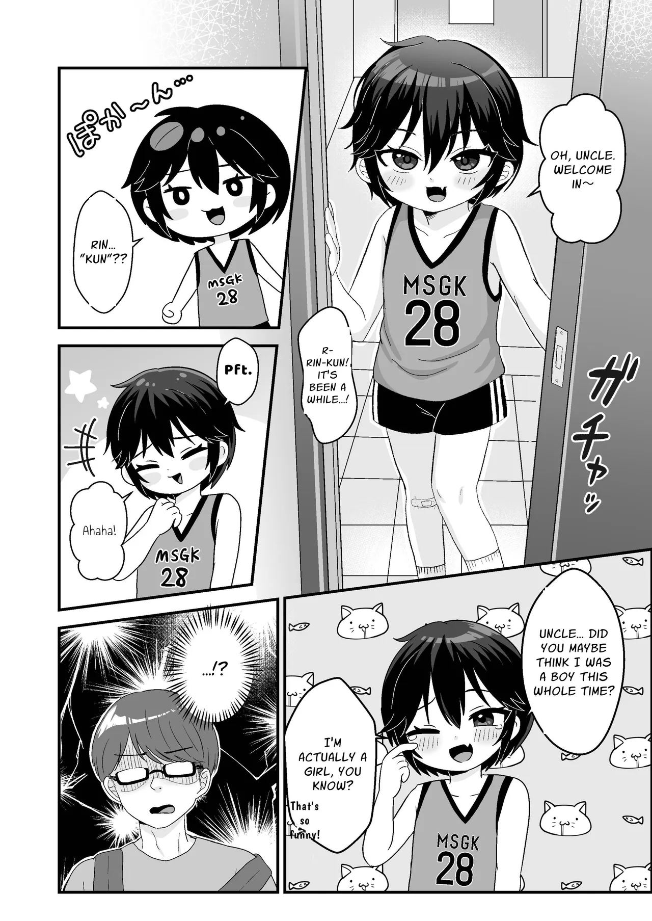 Otokonoko da to Omotteita Meikko ga Chou Mesugaki Bitch ni Natteita. | My Niece  Had Become A Total Slut. page 4 full