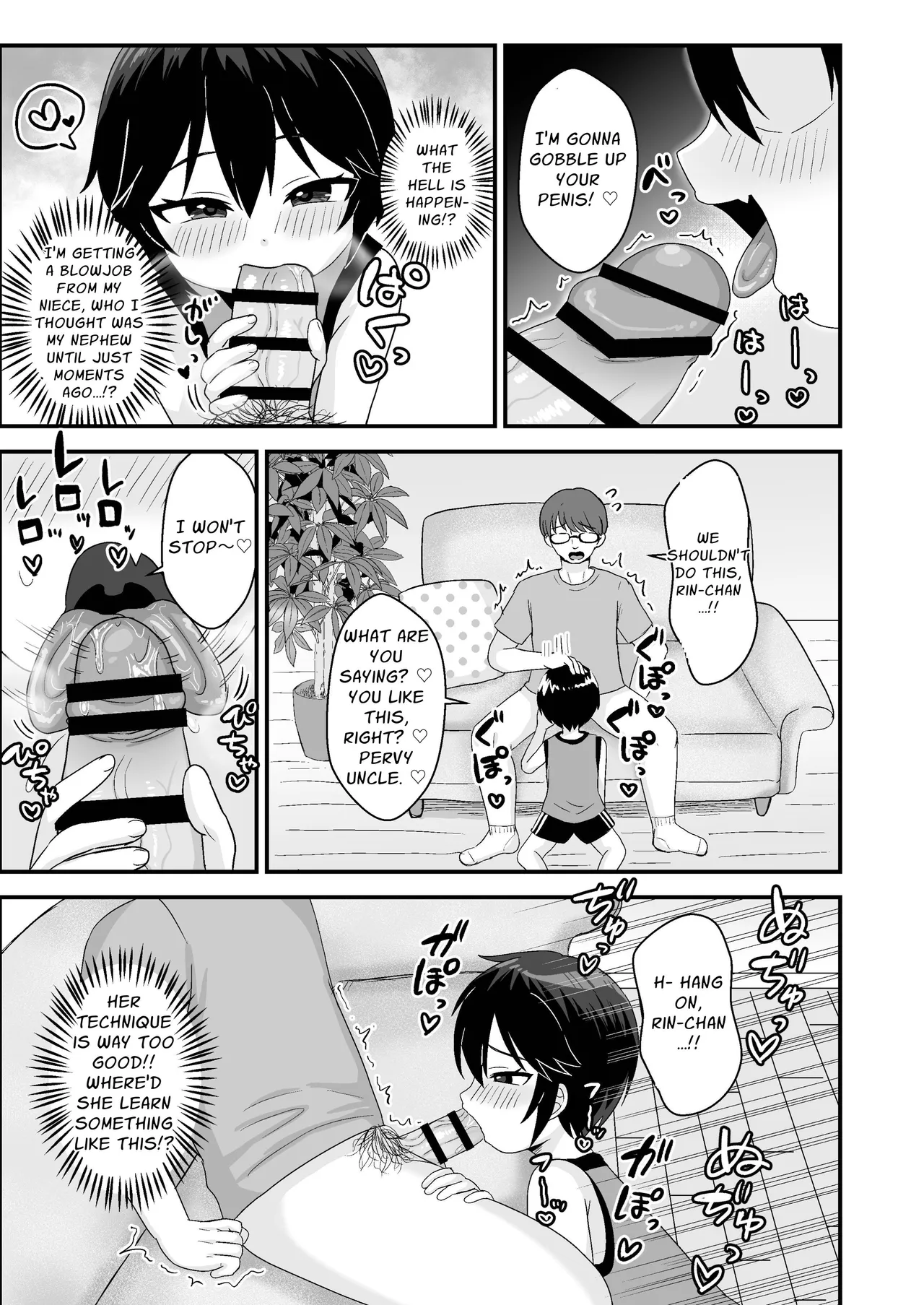 Otokonoko da to Omotteita Meikko ga Chou Mesugaki Bitch ni Natteita. | My Niece  Had Become A Total Slut. page 7 full