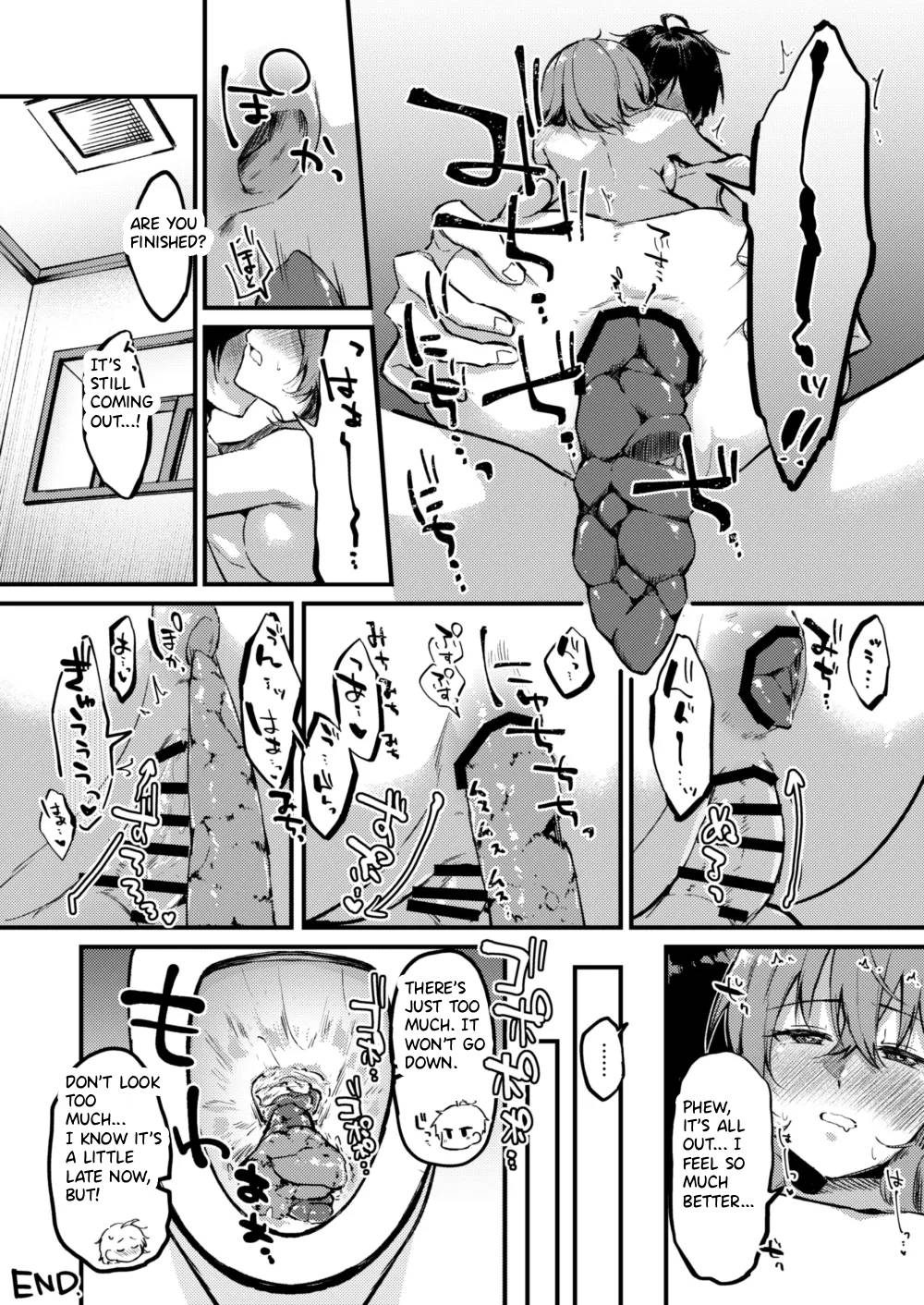 Benpi ni Natteshimatta Tsubaki ga Hazuki to Sekkusu Shite Benpi Kaishou Suru Manga desu page 3 full