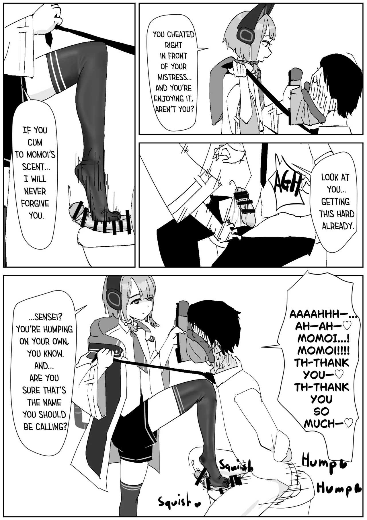 Midori’s Punishment Ruined Orgasm page 4 full