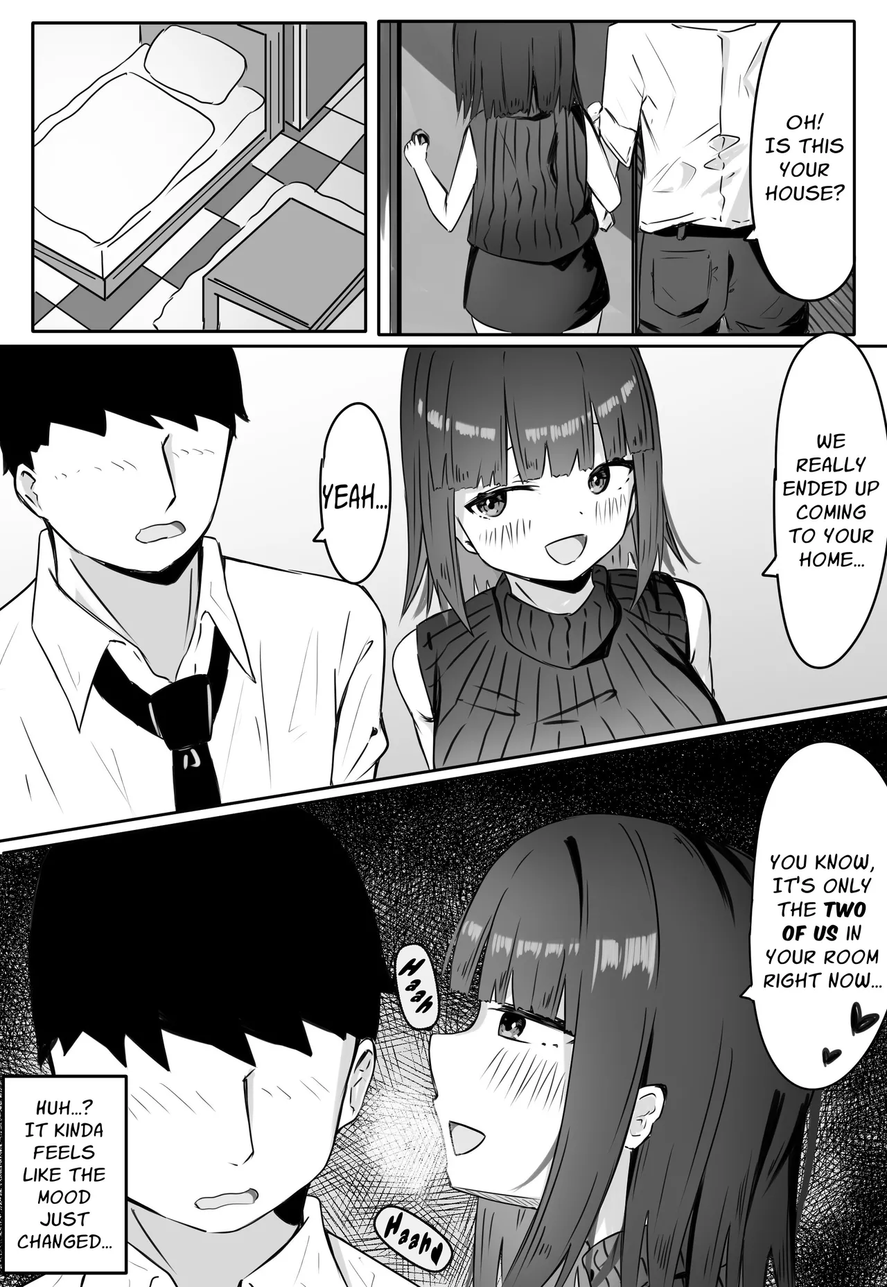 Kouhai Succubus-chan wa Senpai o Jirashitai! | The Succubus At Work Is A Teaser! page 8 full