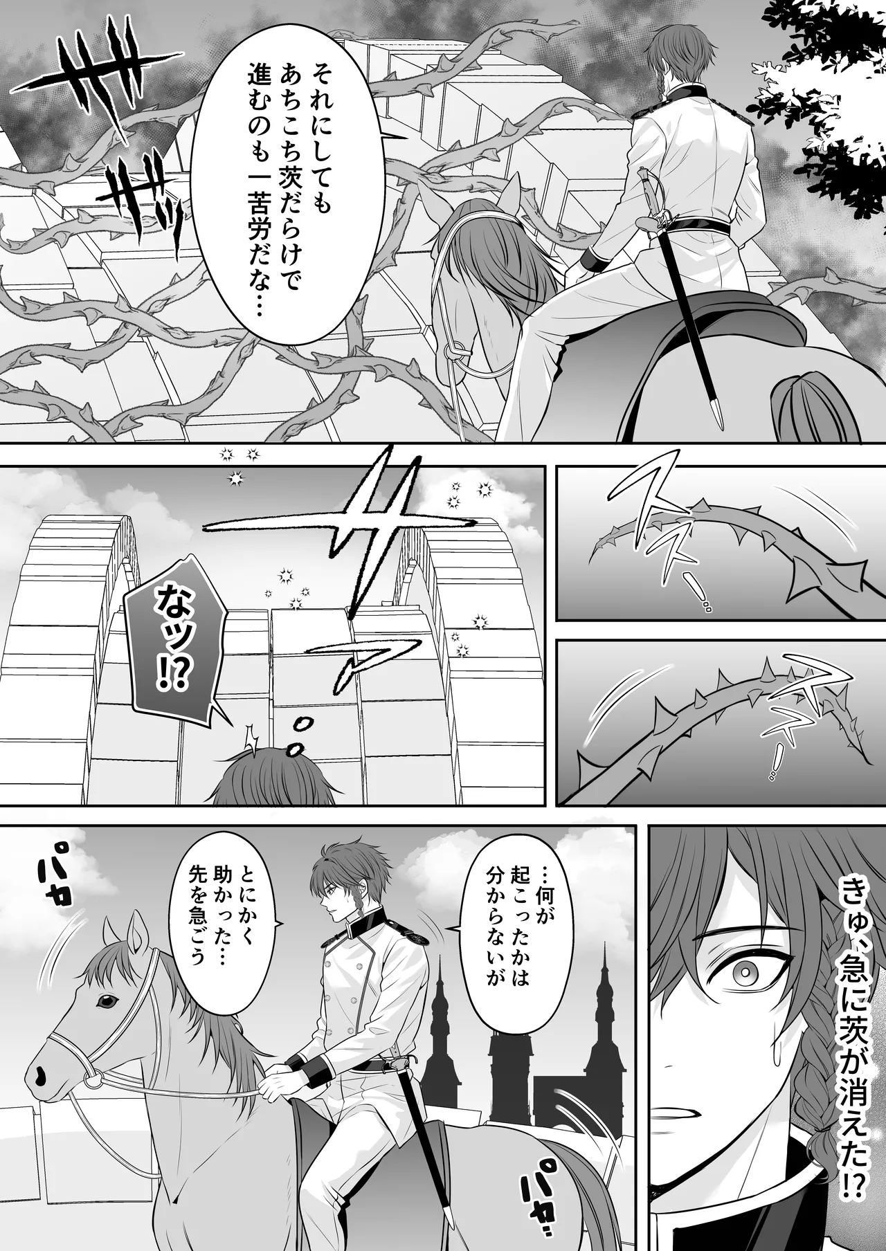 眠り姫を助けに行ったら、眠っていたのはイケメンヤンデレ王子でした page 8 full