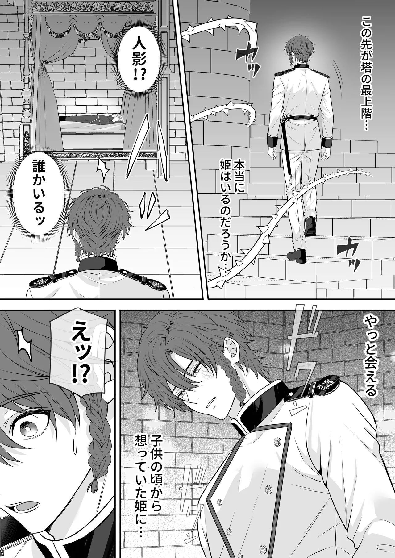 眠り姫を助けに行ったら、眠っていたのはイケメンヤンデレ王子でした page 9 full