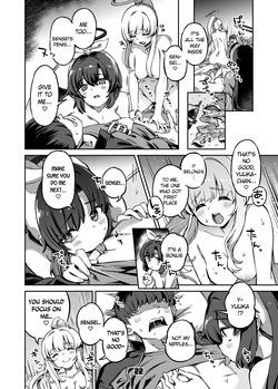 [Zombie to Yukaina Nakamatachi (Super Zombie)] Sensei, Yoru mo Ojikan Itadakimasu - Teacher, please take your time at night. (Blue Archive) [English] [Digital] — page 21