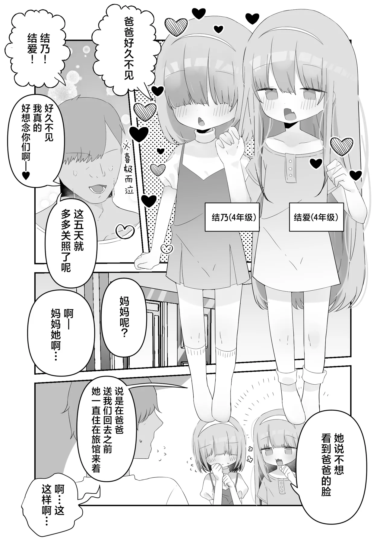 Jitsu no Musume to Kotsukuri Itsukakan. | 和亲女儿一起造小孩的五天。 page 3 full