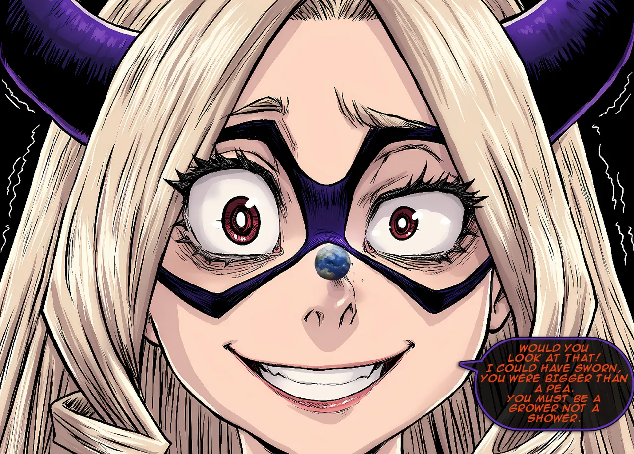 Boku no Hero Academia Giantess Comic - Mount Lady can't stop Growing page 9 full