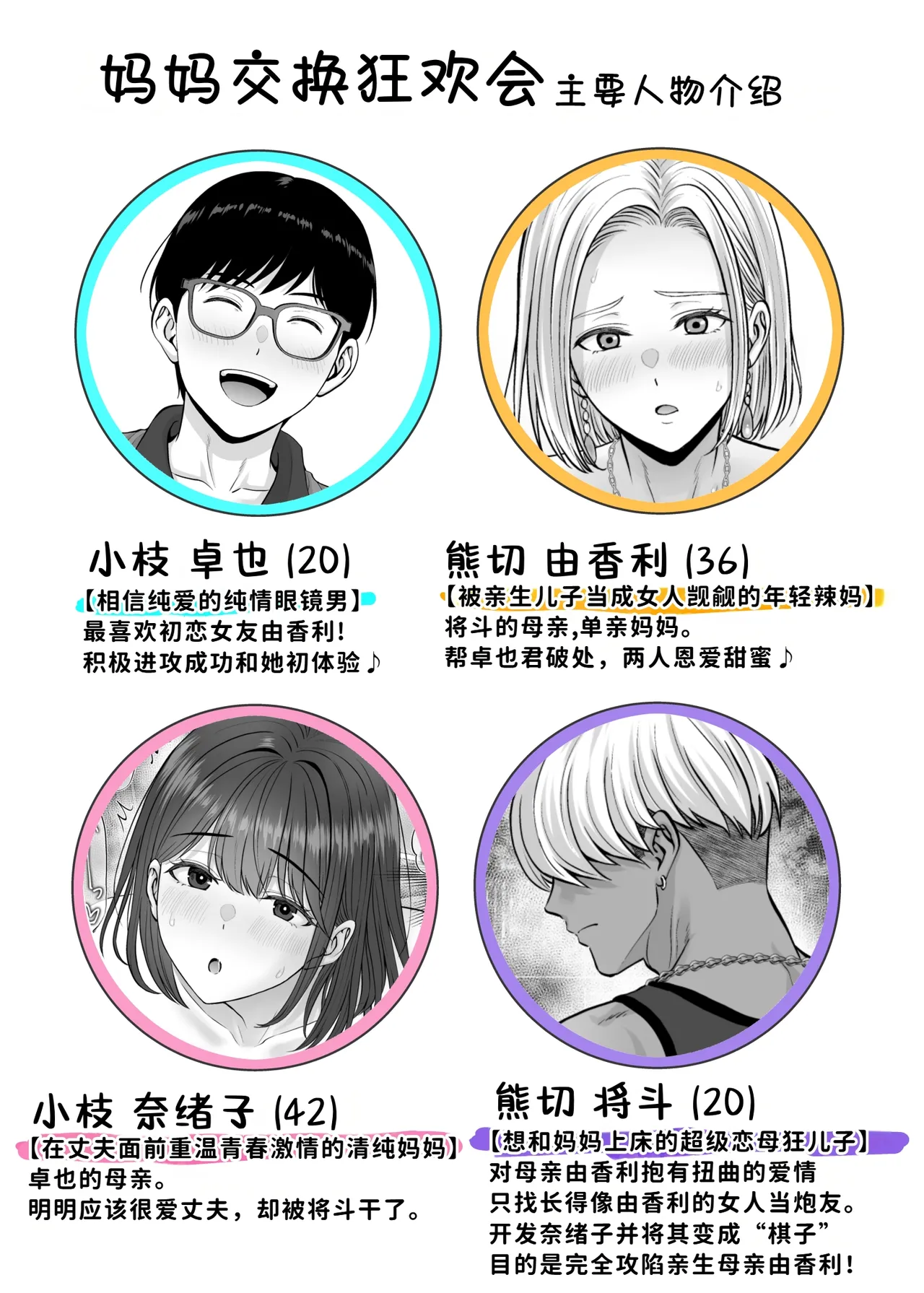 Haha Swapping 4 ~Saikon Suru Kaa-chan ni "2-kai dake" tte Onegai Shite Daita Hanashi~ page 2 full