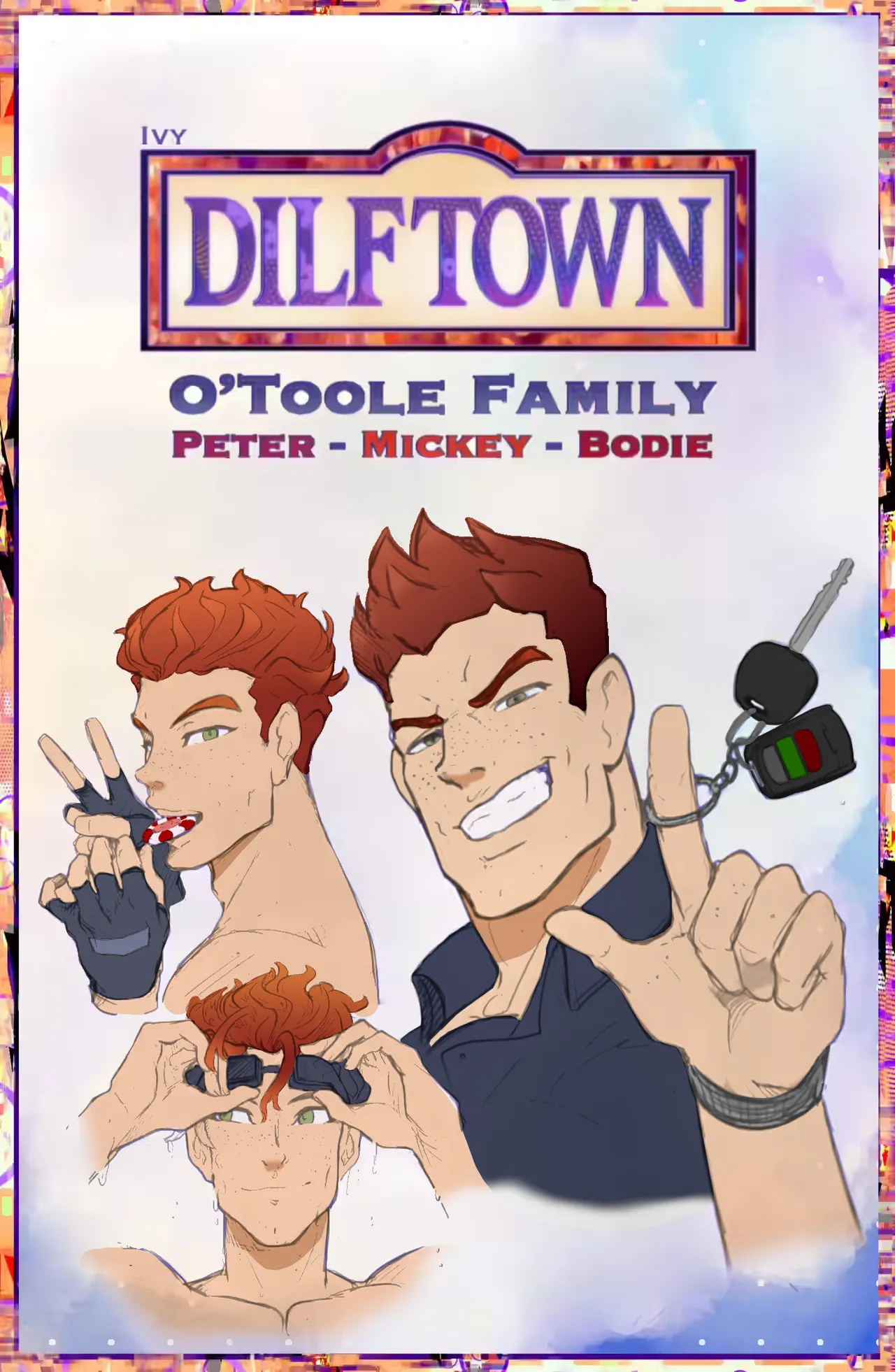 Dilftown Comic - O'toole Family page 1 full