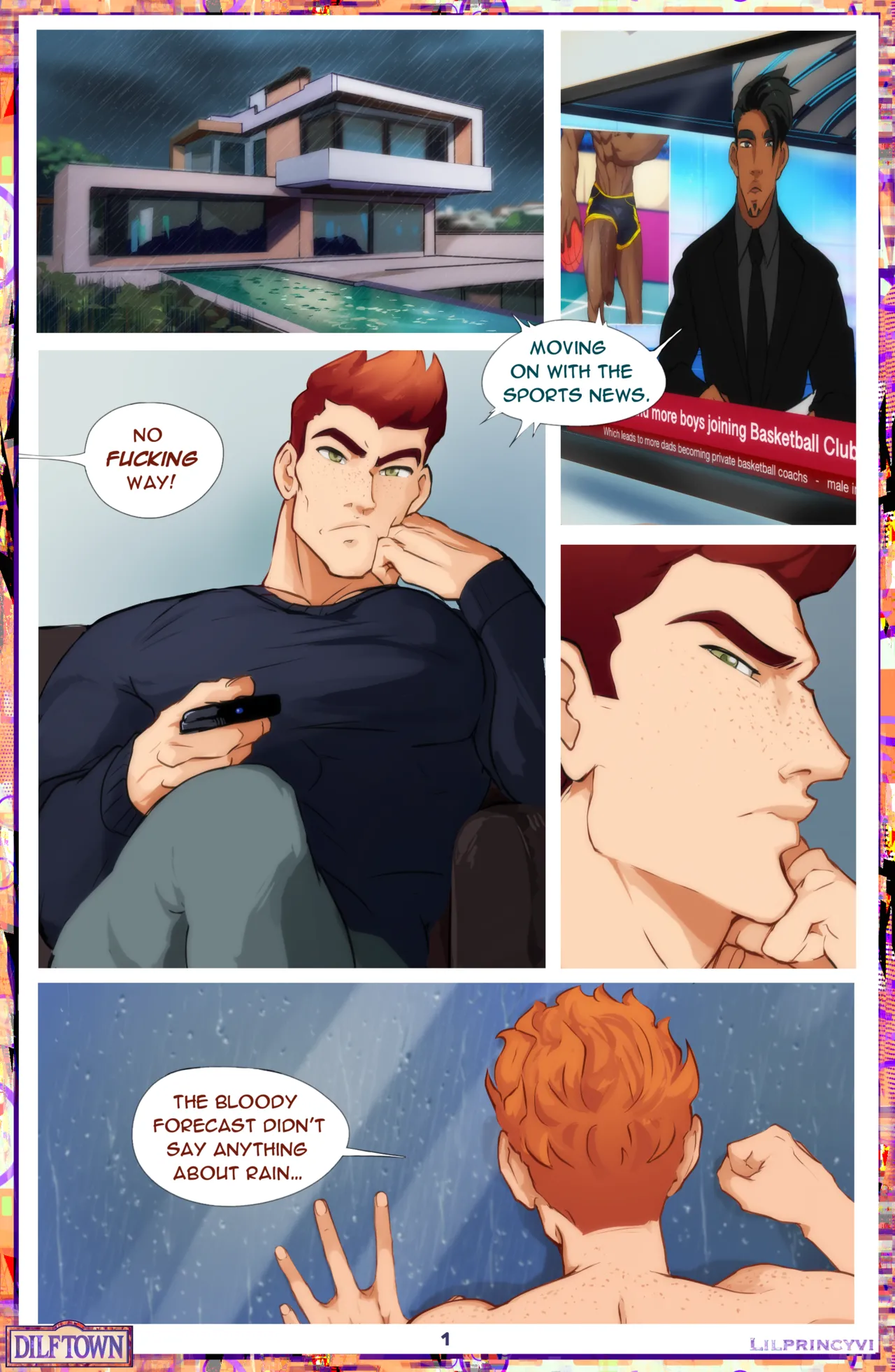 Dilftown Comic - O'toole Family page 2 full