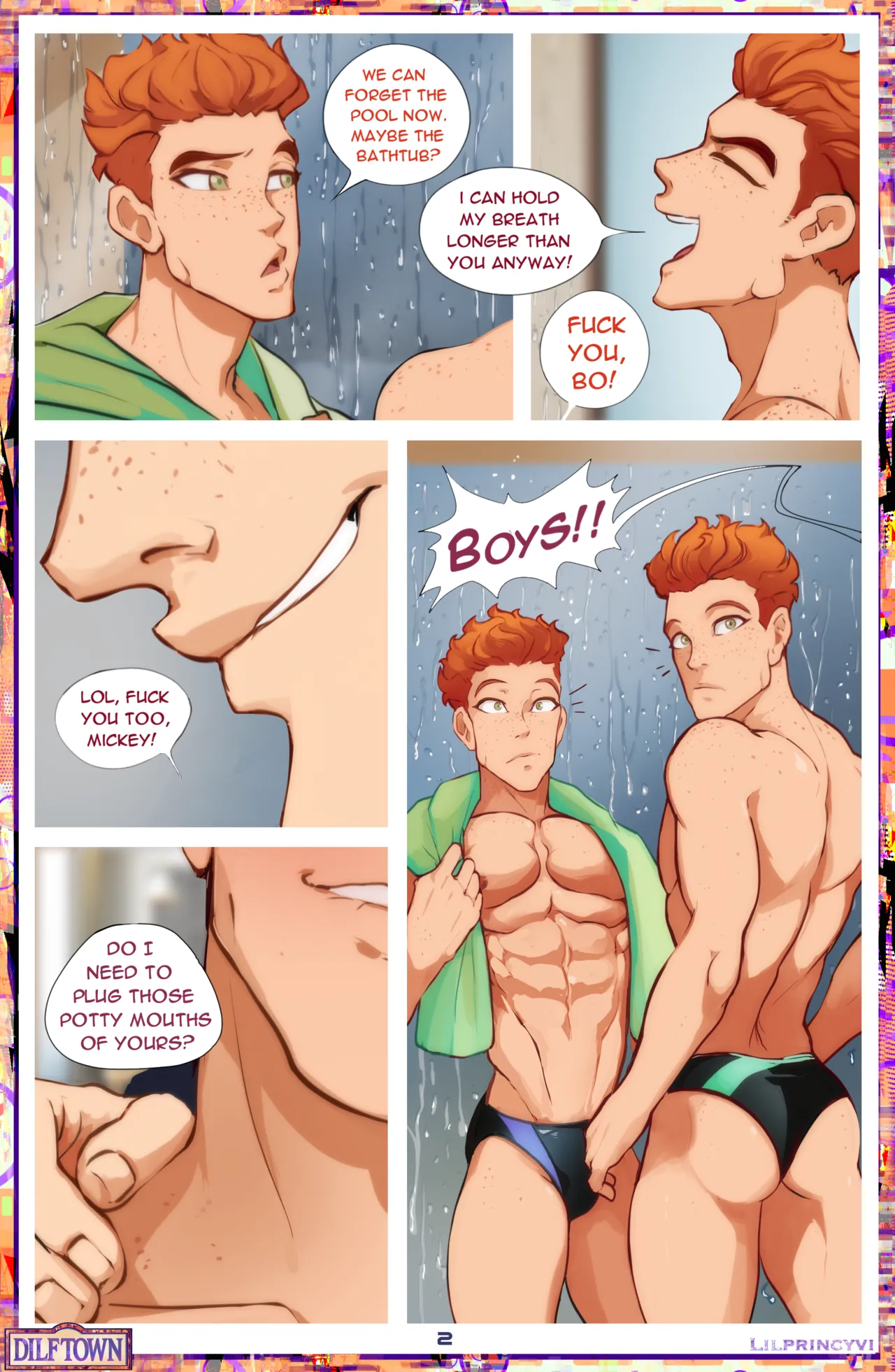 Dilftown Comic - O'toole Family page 3 full