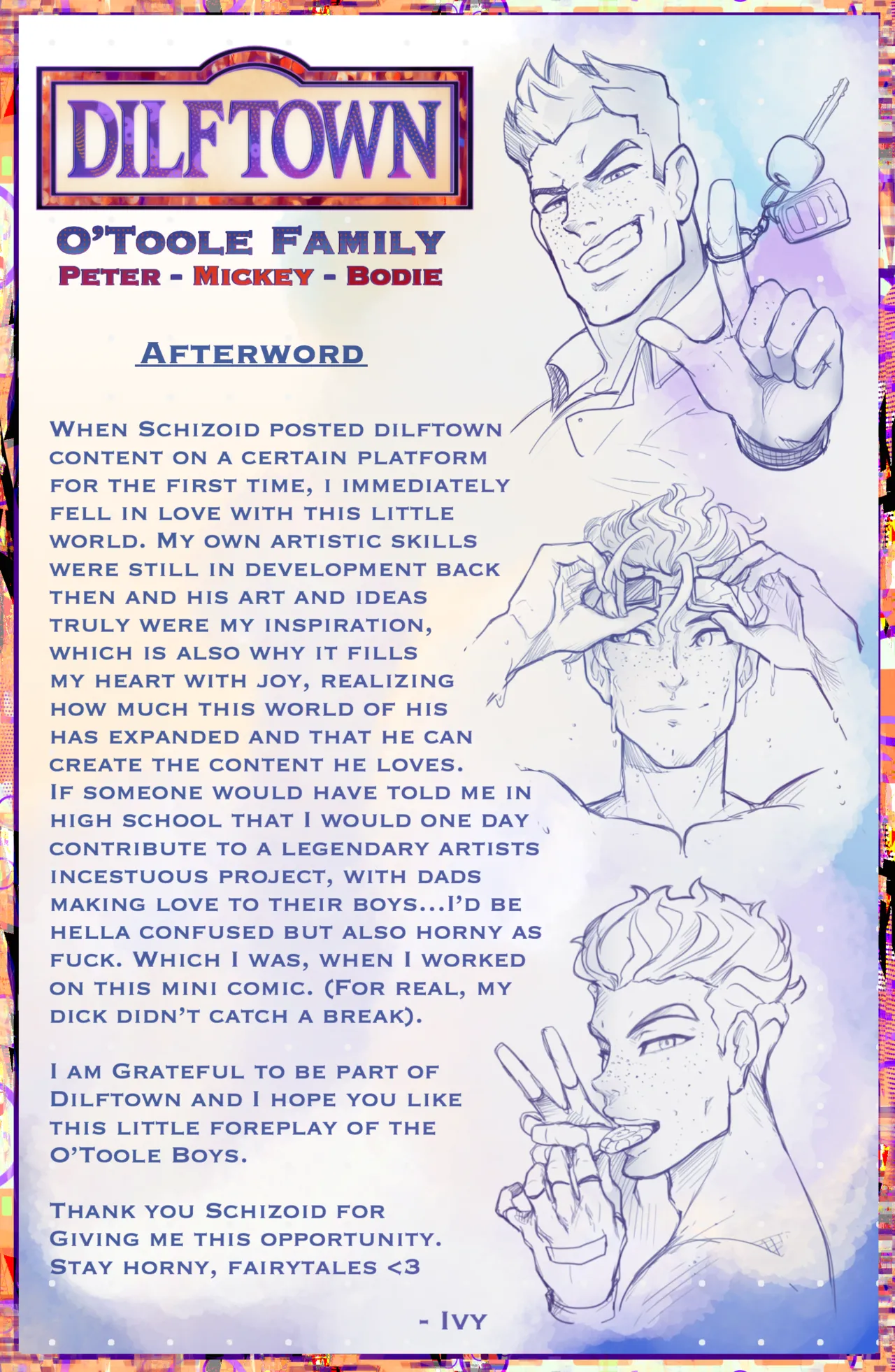 Dilftown Comic - O'toole Family page 9 full