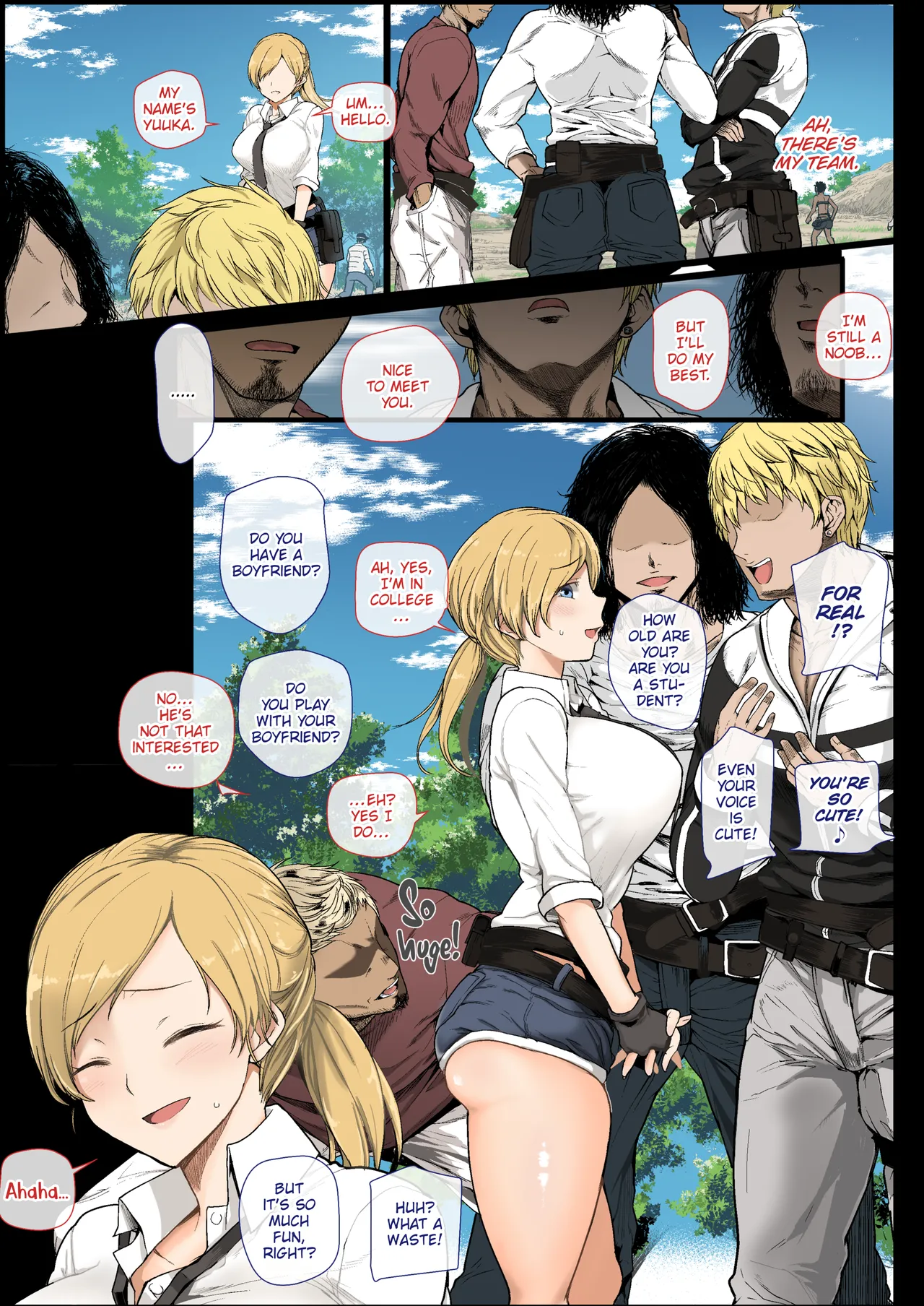 College Girl Wins a Lewd Chicken Dinner page 2 full